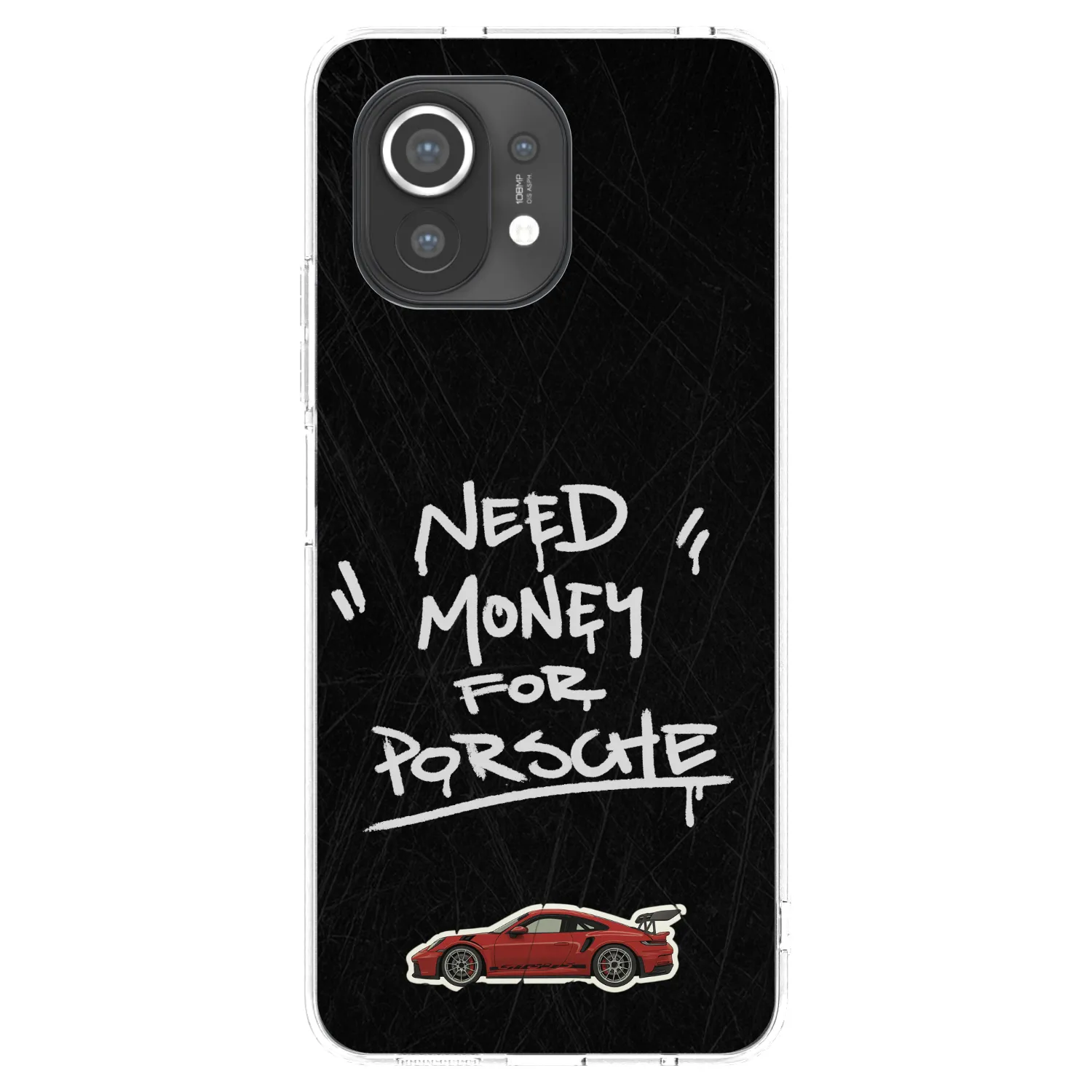 Picasee silikonski prozorni ovitek za Xiaomi Mi 11 - Dark Racer