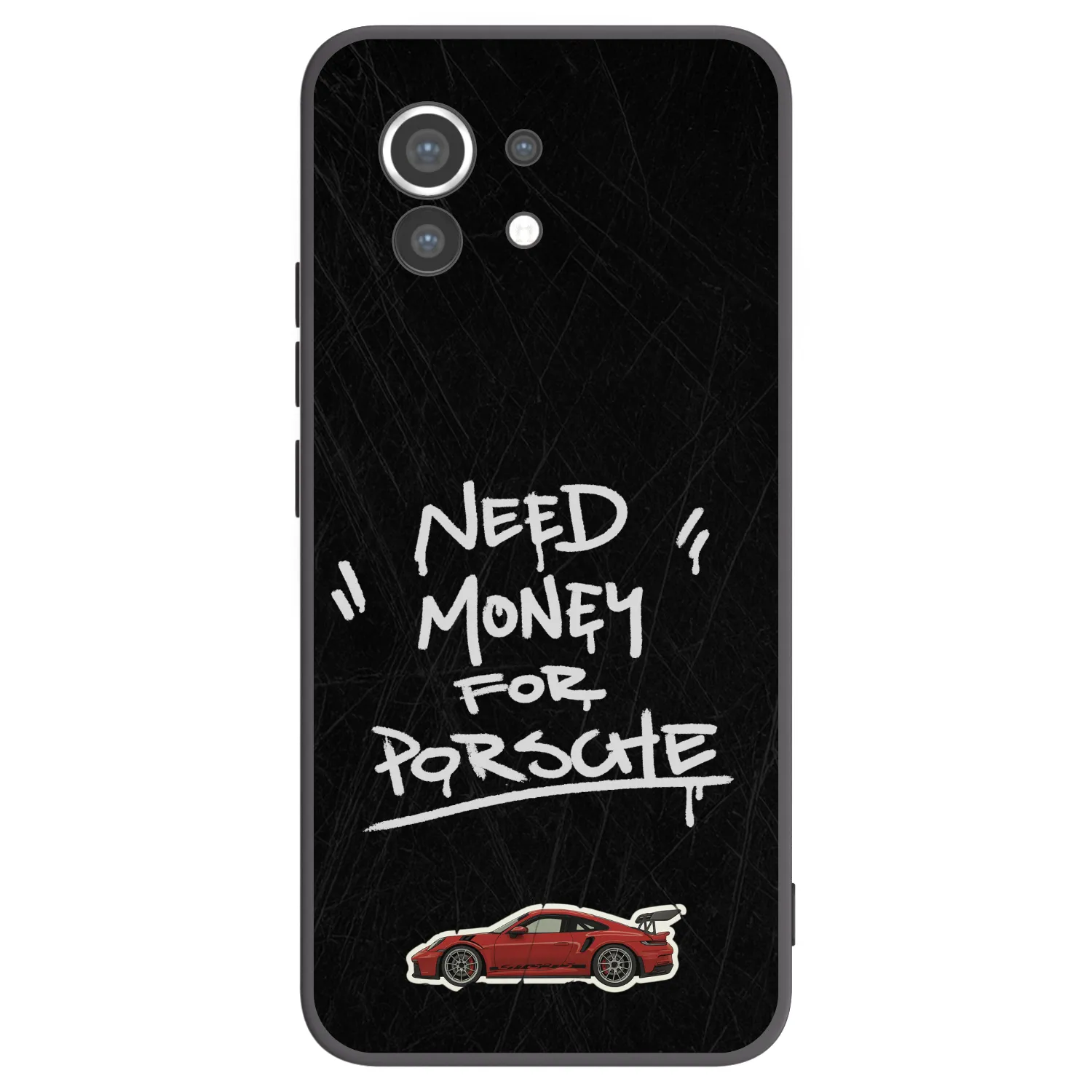 Picasee silikonski črni ovitek za Xiaomi Mi 11 - Dark Racer