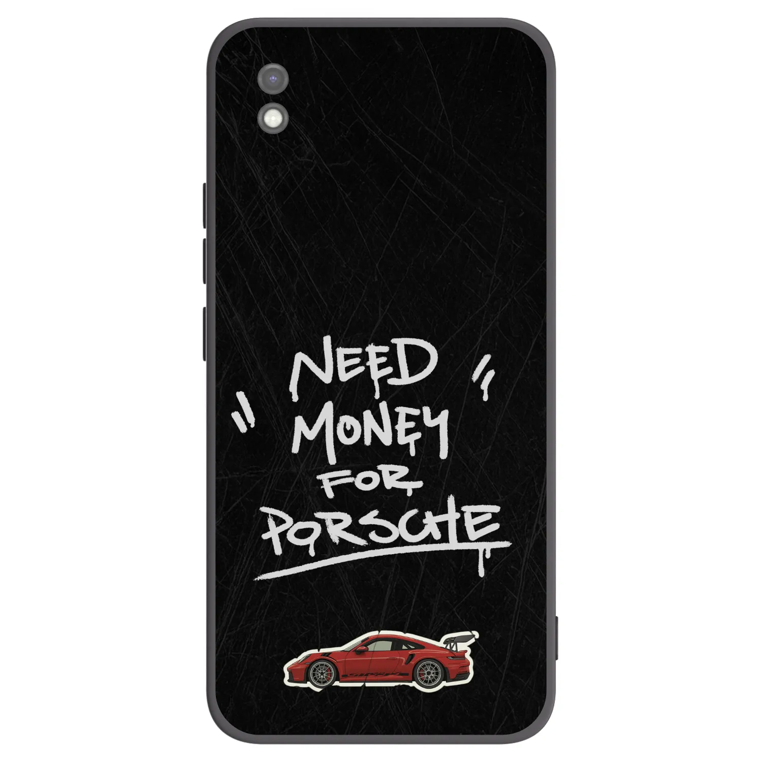 Picasee silikonski črni ovitek za Xiaomi Redmi 9AT - Dark Racer