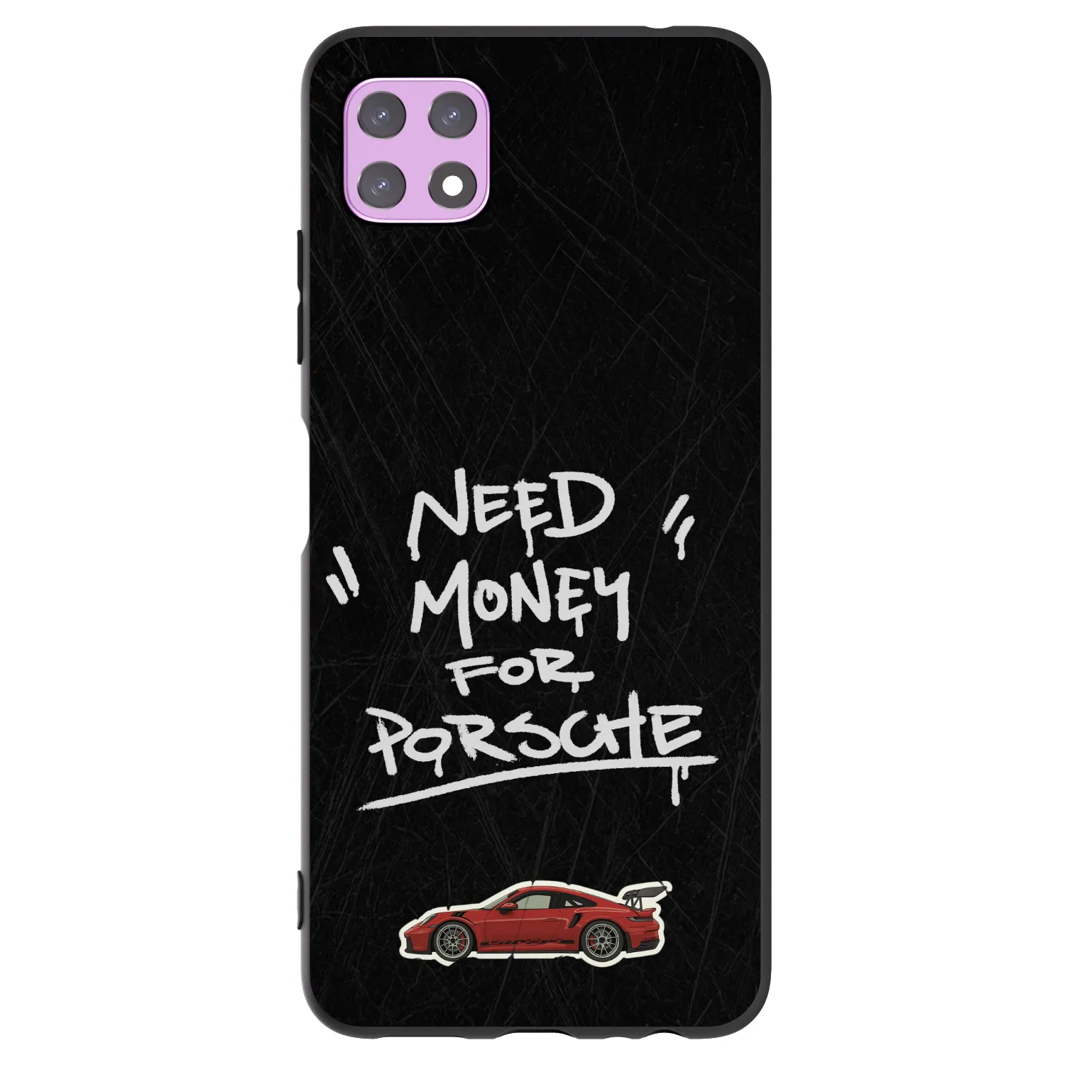 Picasee silikonski črni ovitek za Samsung Galaxy A22 A226B 5G - Dark Racer