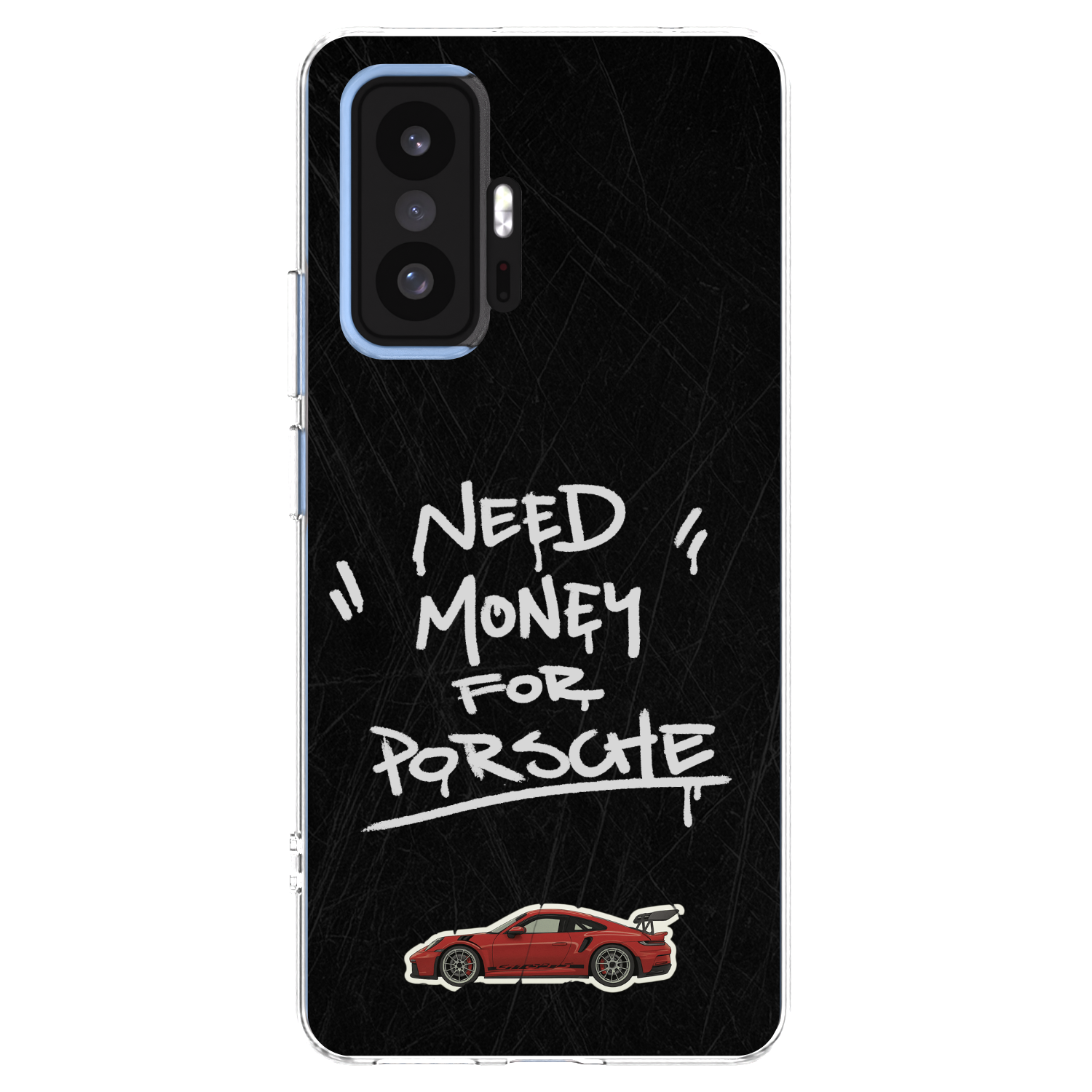 Picasee silikonski prozorni ovitek za Xiaomi 11T - Dark Racer