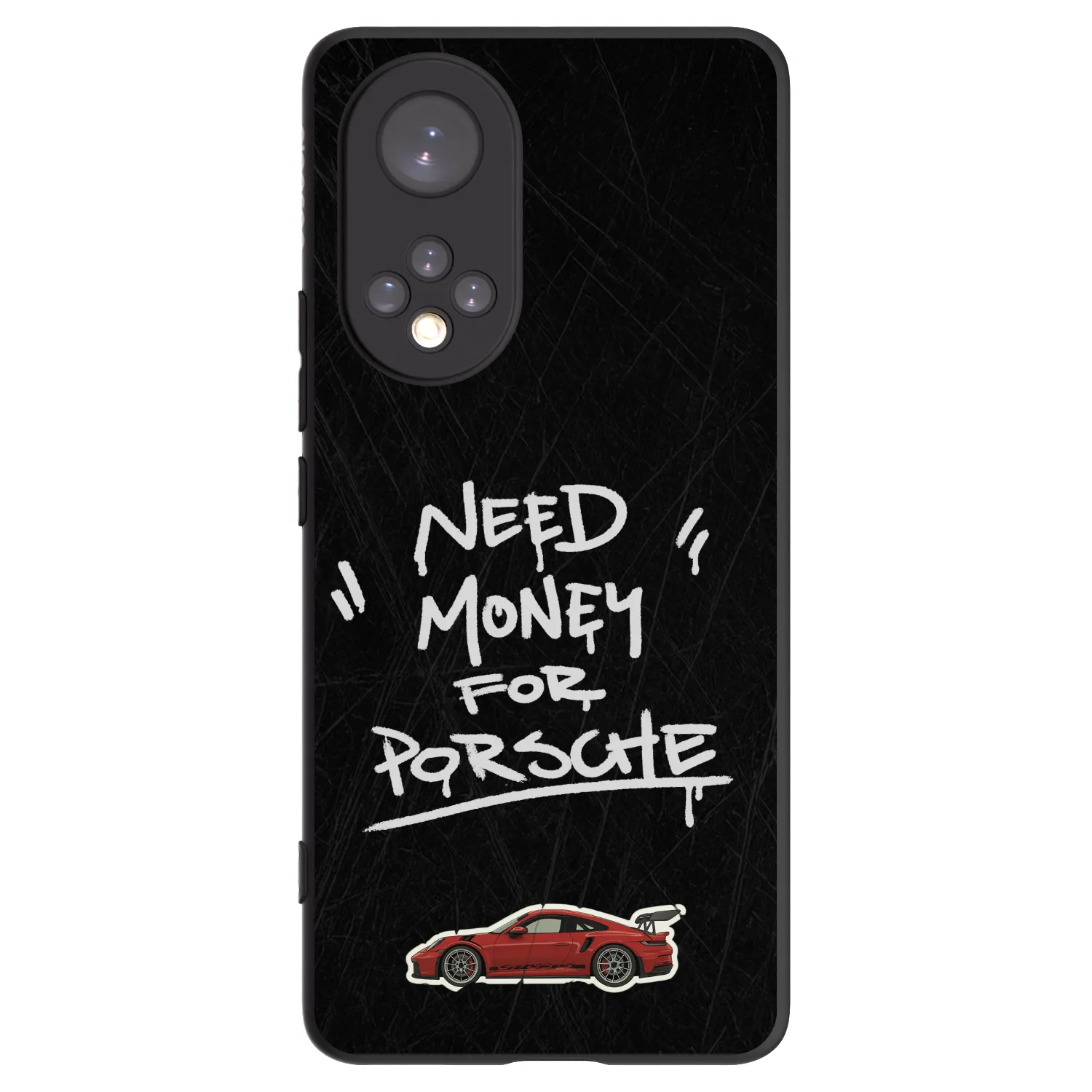 Picasee silikonski črni ovitek za Huawei Nova 9 - Dark Racer
