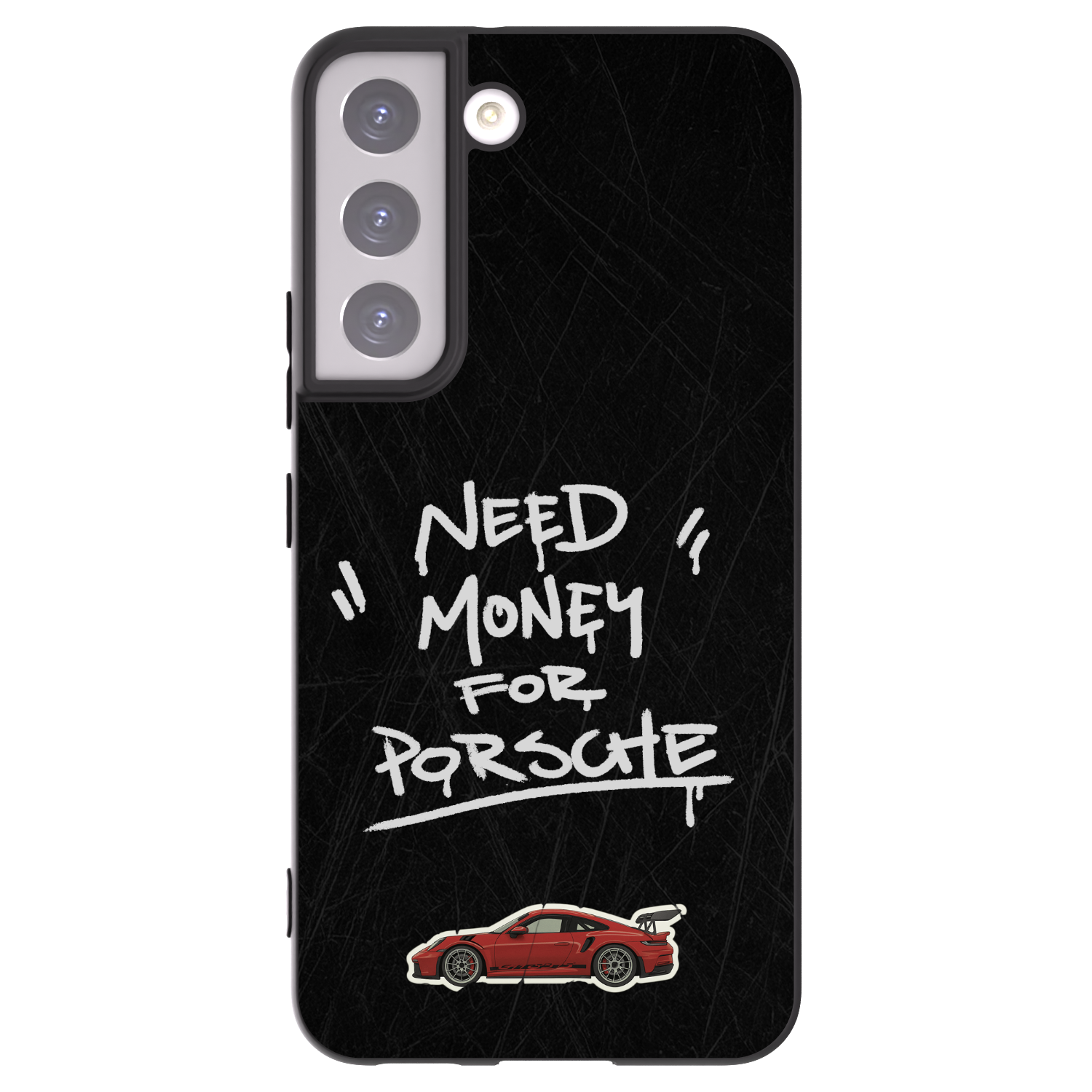 Picasee silikonski črni ovitek za Samsung Galaxy S22 5G - Dark Racer