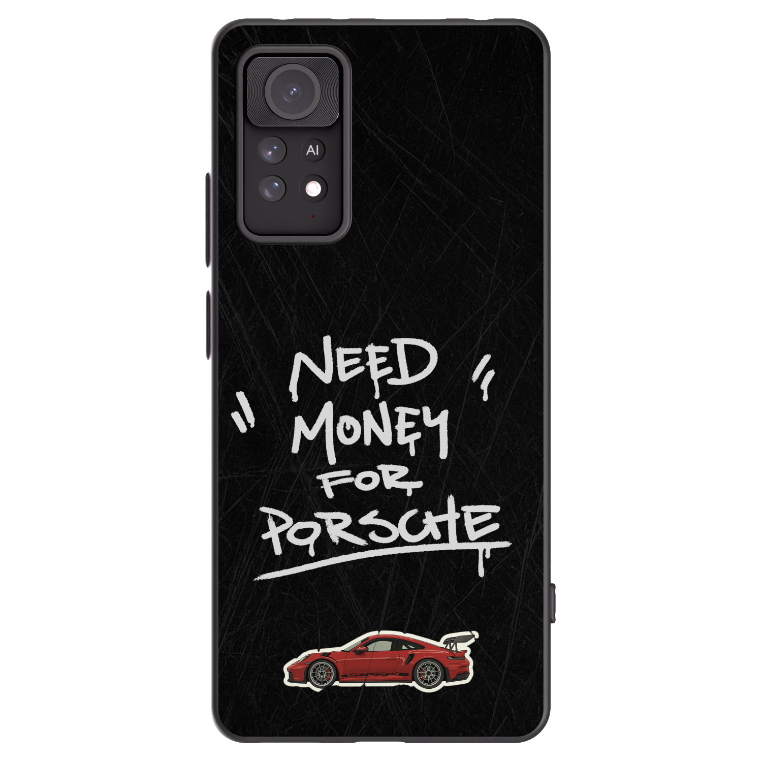 Picasee silikonski črni ovitek za Xiaomi Redmi Note 11 Pro 5G - Dark Racer