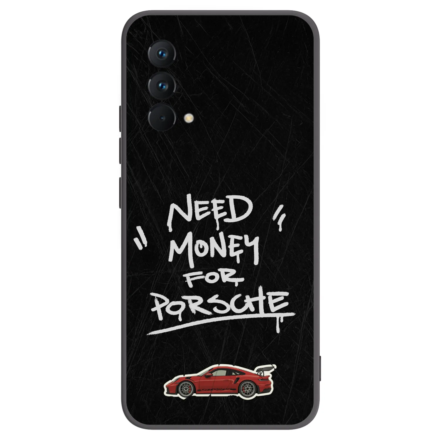 Picasee silikonski črni ovitek za Realme GT Master Edition 5G - Dark Racer
