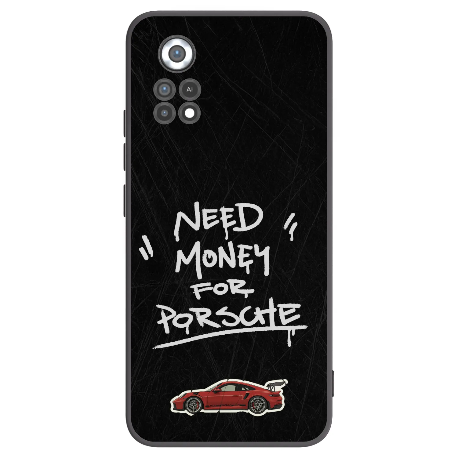 Picasee silikonski črni ovitek za Xiaomi Poco X4 Pro 5G - Dark Racer