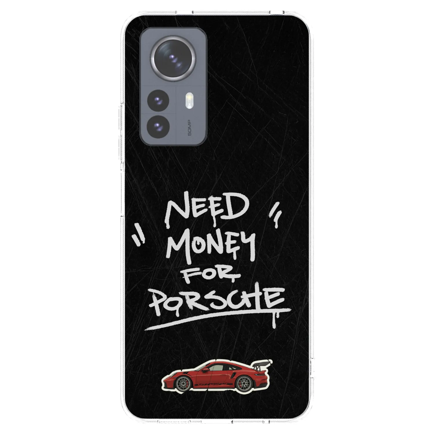 Picasee silikonski prozorni ovitek za Xiaomi 12 Pro - Dark Racer