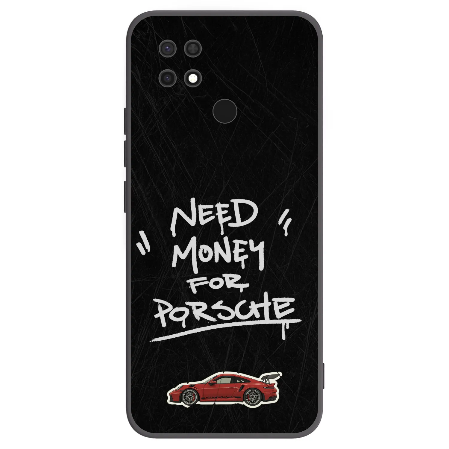 Picasee silikonski črni ovitek za Xiaomi Redmi 10C - Dark Racer