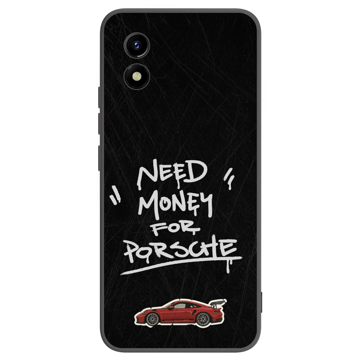 Picasee silikonski črni ovitek za Vivo Y01 - Dark Racer