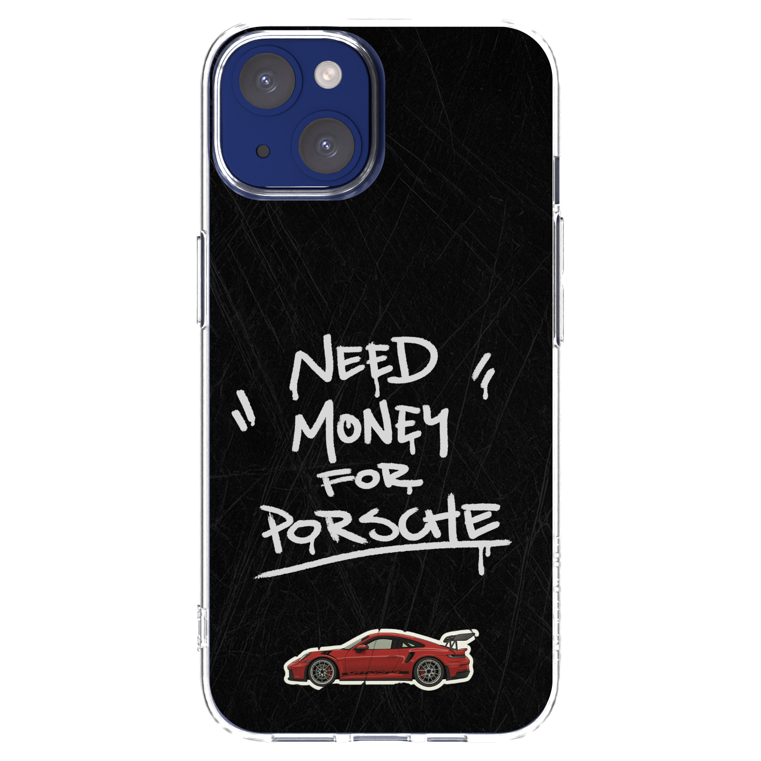 Picasee silikonski prozorni ovitek za Apple iPhone 14 - Dark Racer