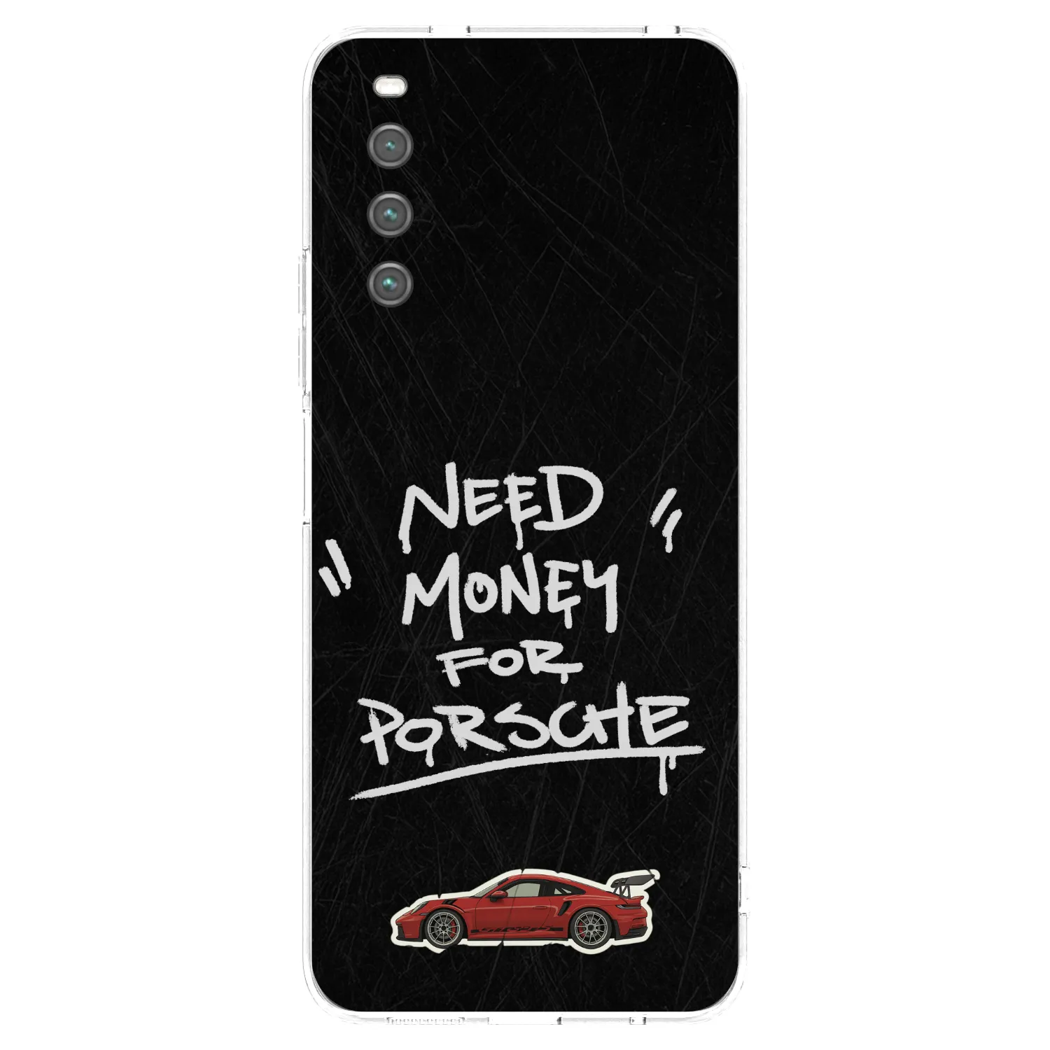 Picasee silikonski prozorni ovitek za Sony Xperia 10 IV 5G - Dark Racer