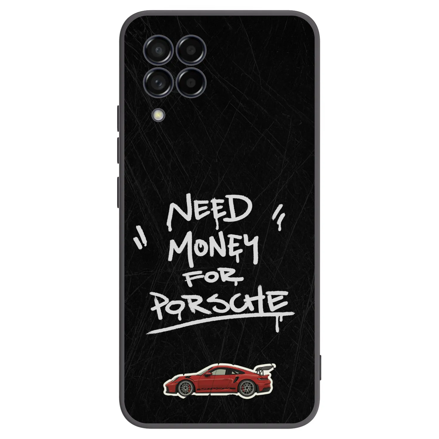 Picasee silikonski črni ovitek za Samsung Galaxy M53 5G - Dark Racer