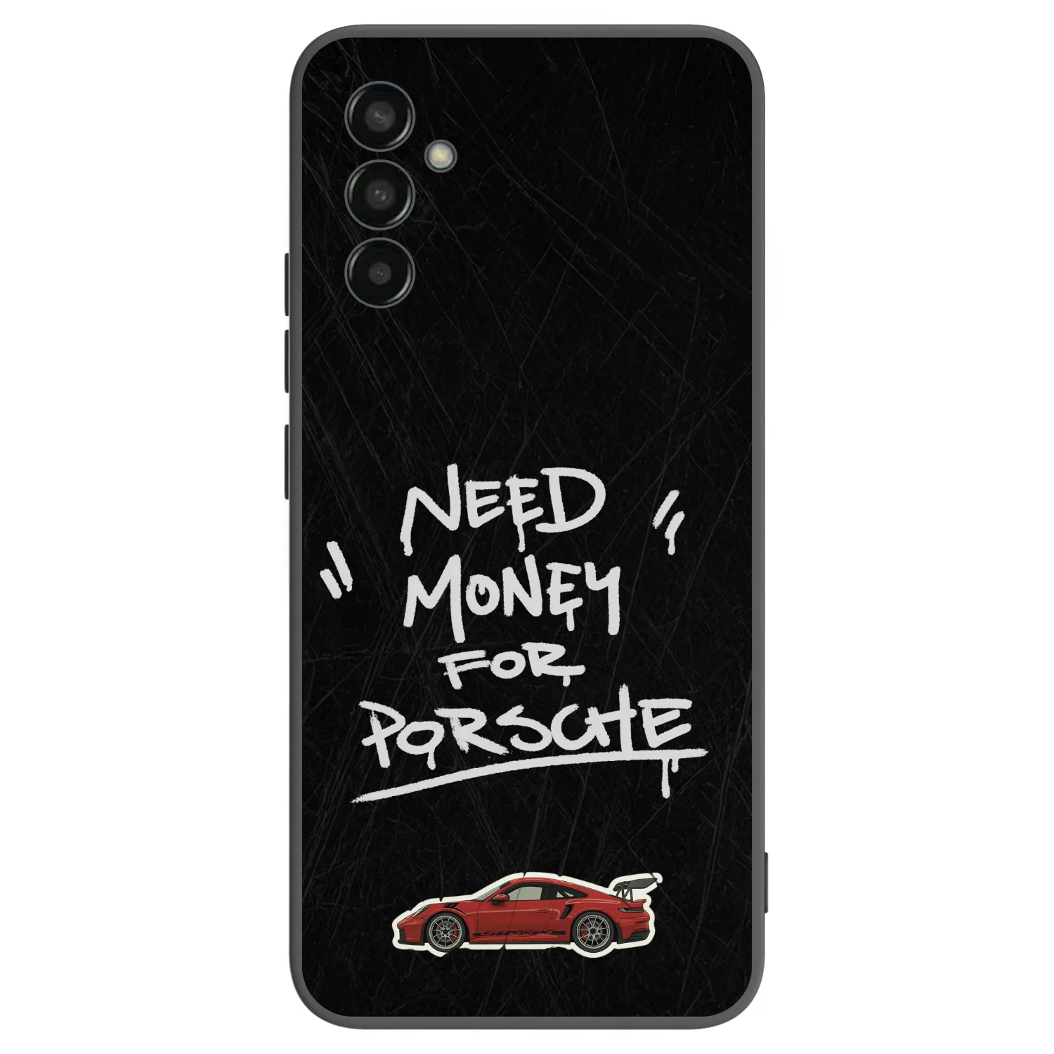 Picasee silikonski črni ovitek za Samsung Galaxy M13 M135F - Dark Racer