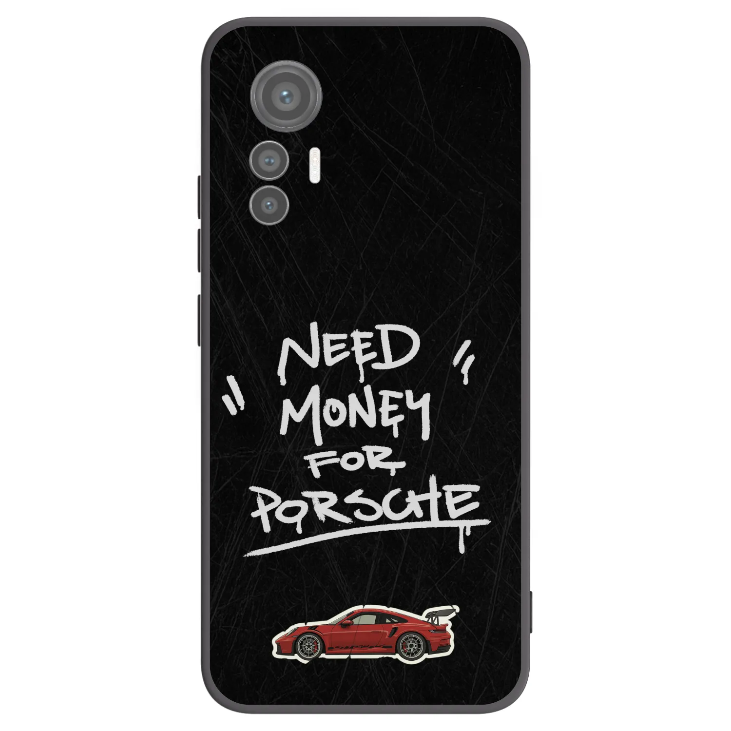 Picasee silikonski črni ovitek za Xiaomi 12 Lite - Dark Racer
