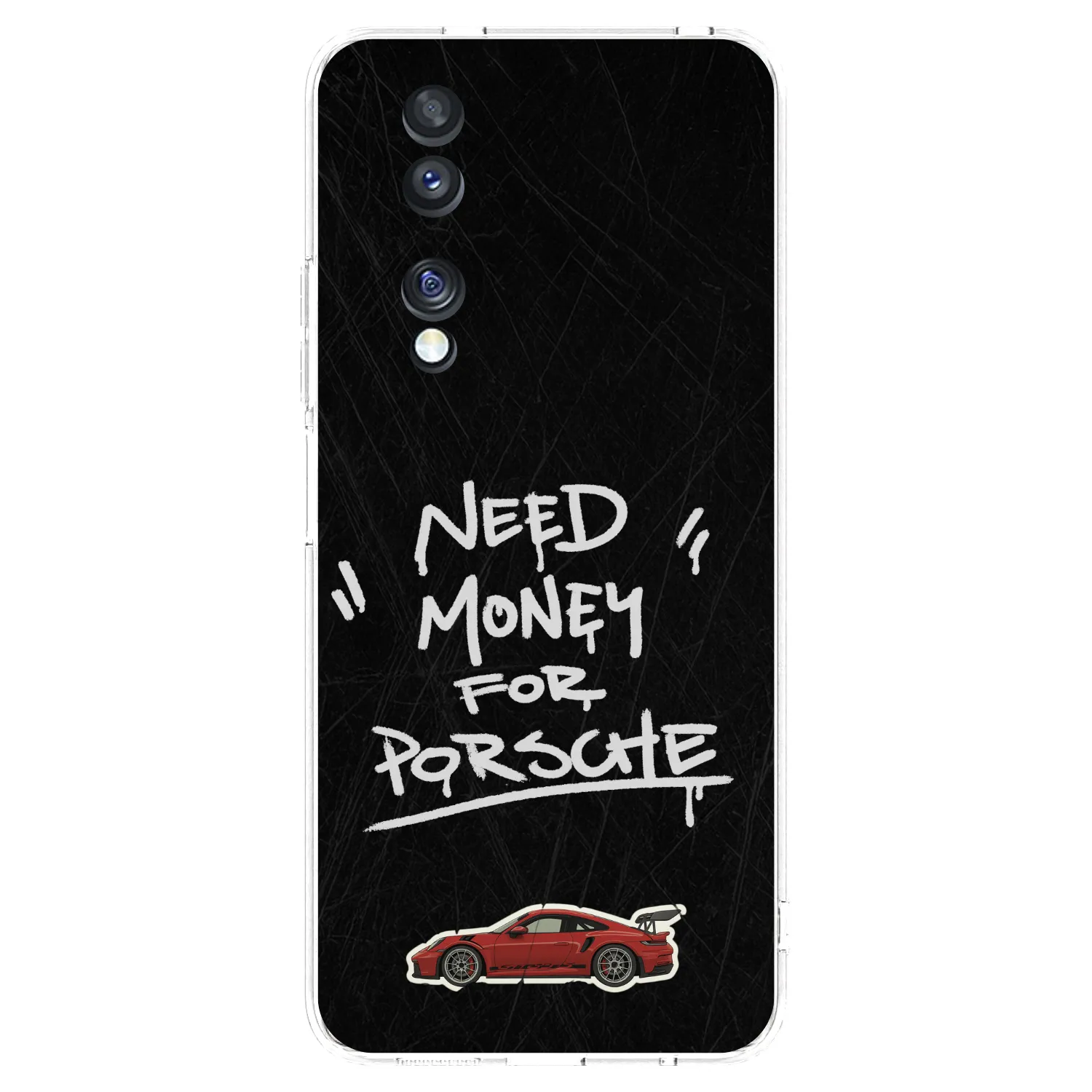 Picasee silikonski prozorni ovitek za Honor 70 - Dark Racer