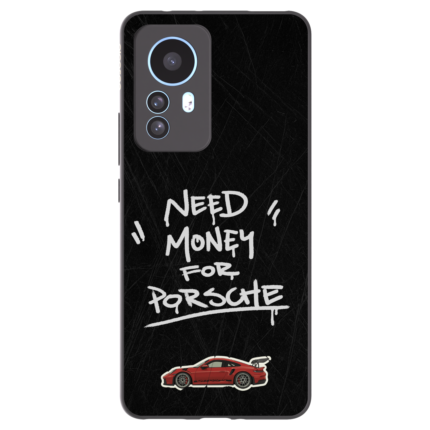 Picasee silikonski črni ovitek za Xiaomi 12T Pro - Dark Racer