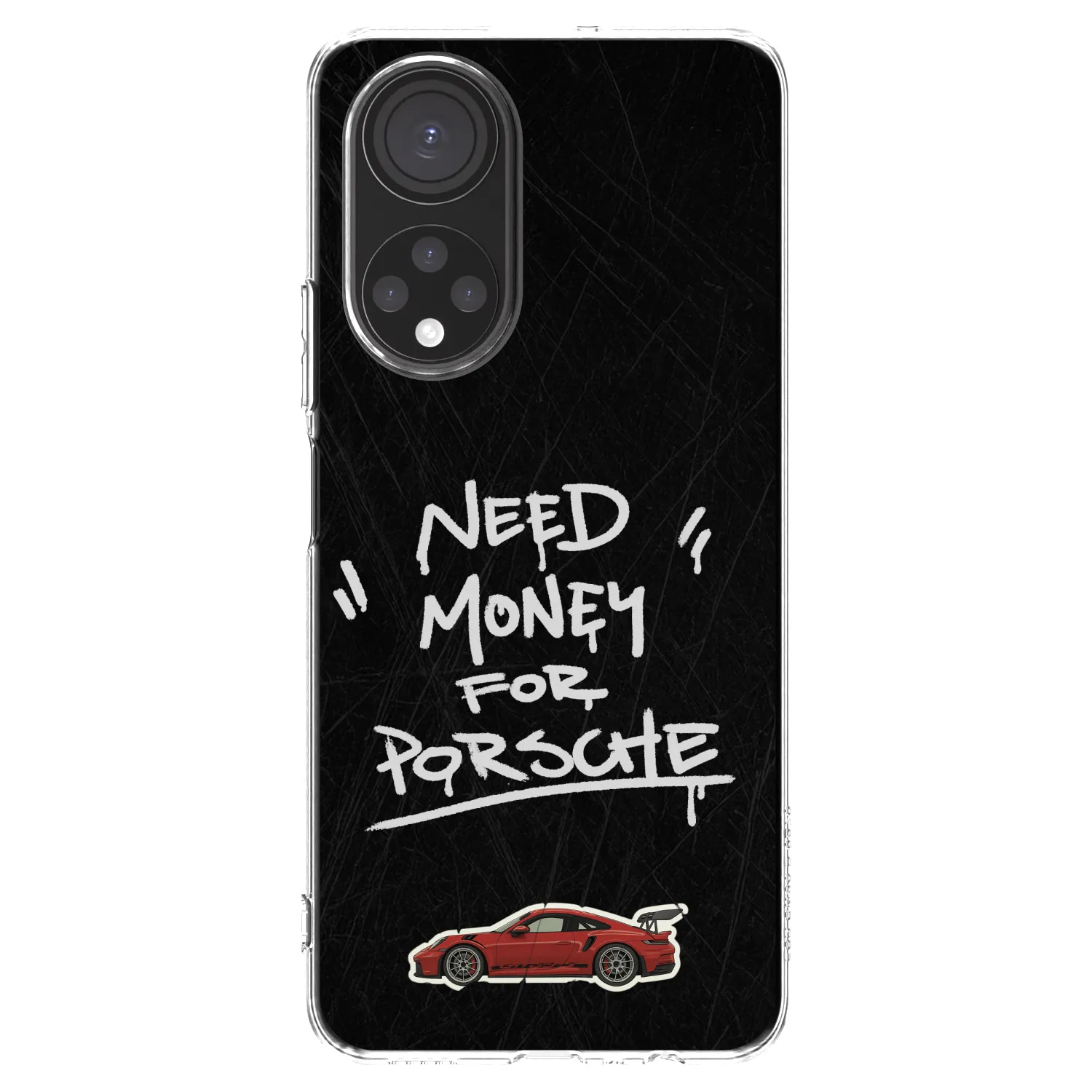 Picasee silikonski prozorni ovitek za Honor X7 - Dark Racer