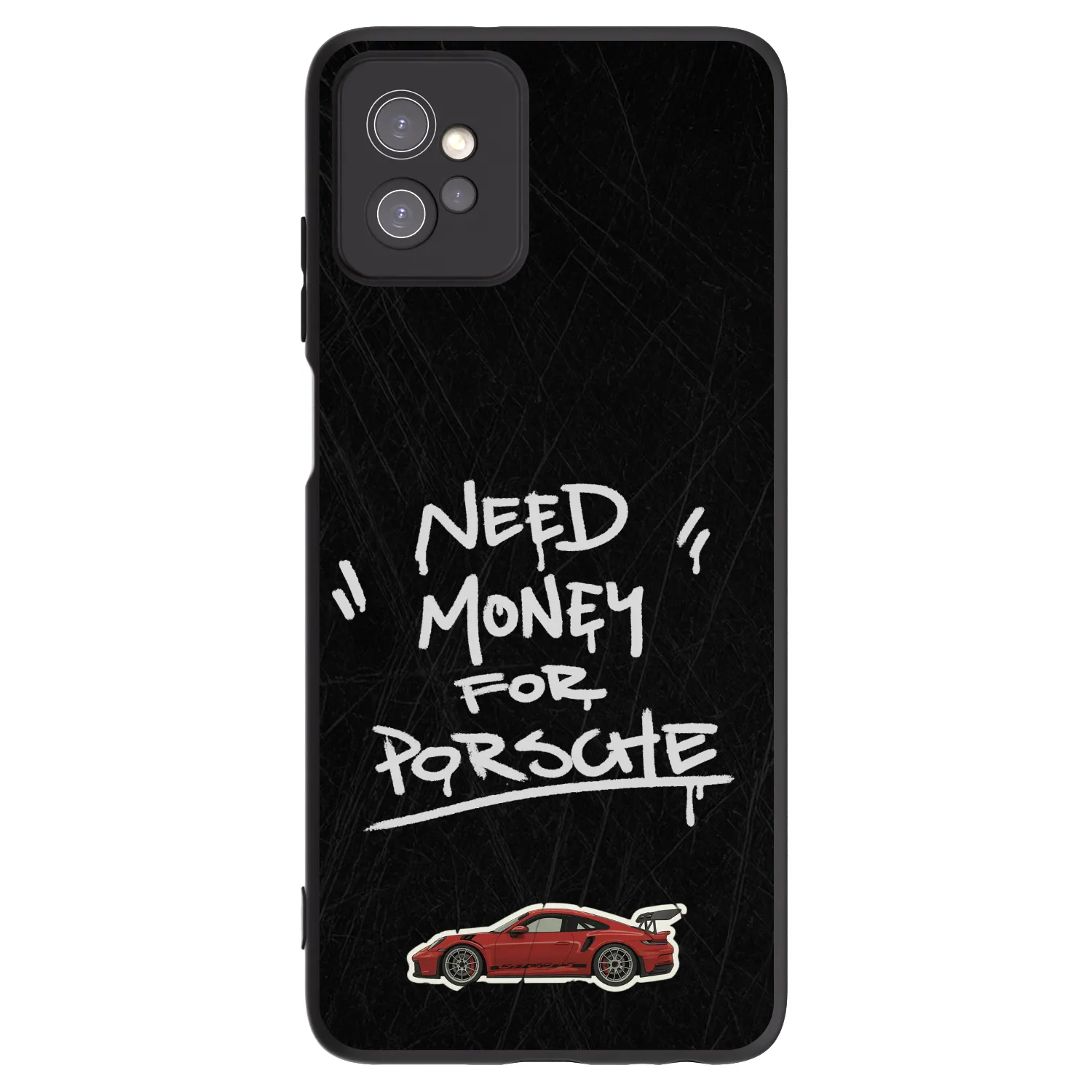 Picasee silikonski črni ovitek za Motorola Moto G32 - Dark Racer