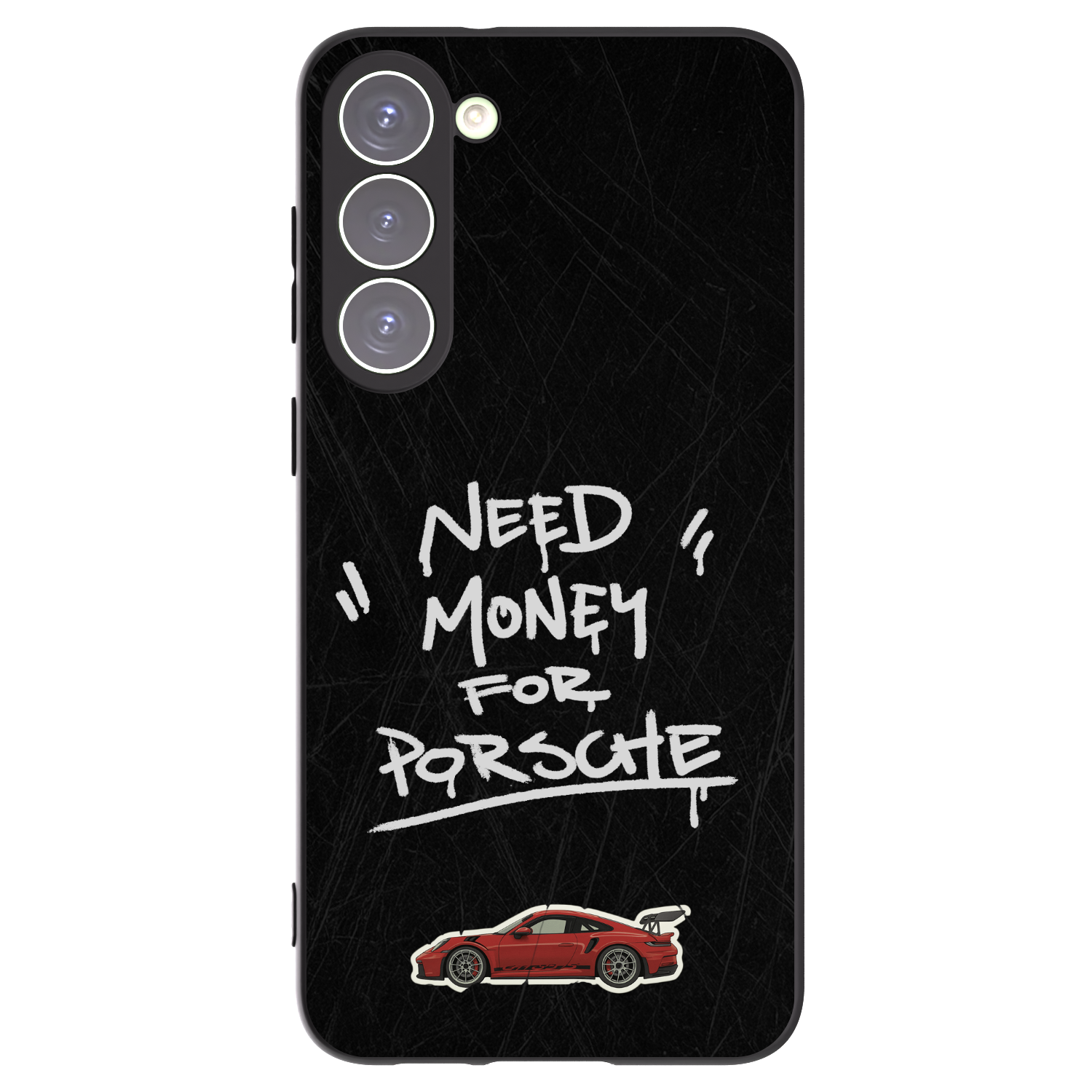 Picasee silikonski črni ovitek za Samsung Galaxy S23+ 5G - Dark Racer