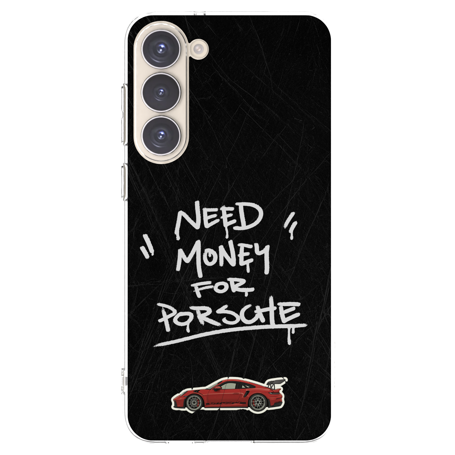 Picasee silikonski prozorni ovitek za Samsung Galaxy S23+ 5G - Dark Racer