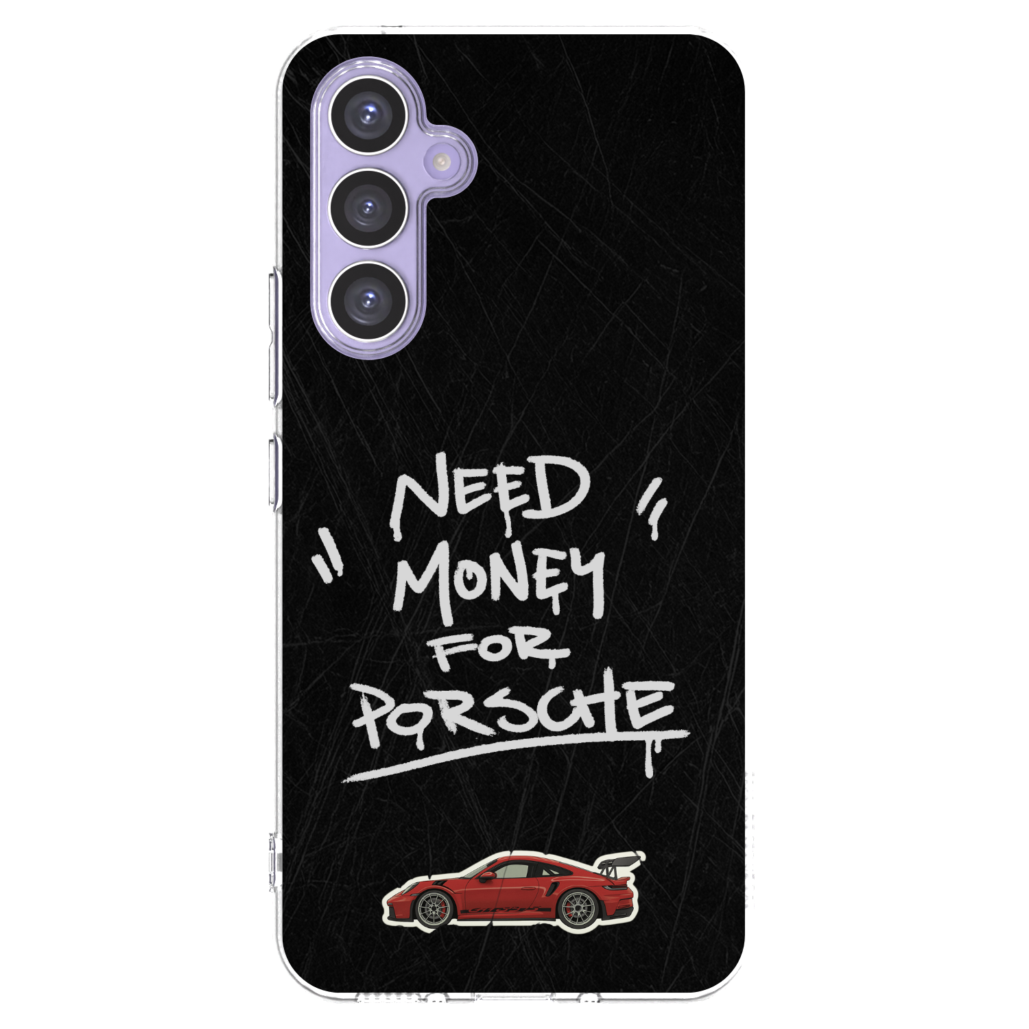 Picasee silikonski prozorni ovitek za Samsung Galaxy A54 5G A546B - Dark Racer