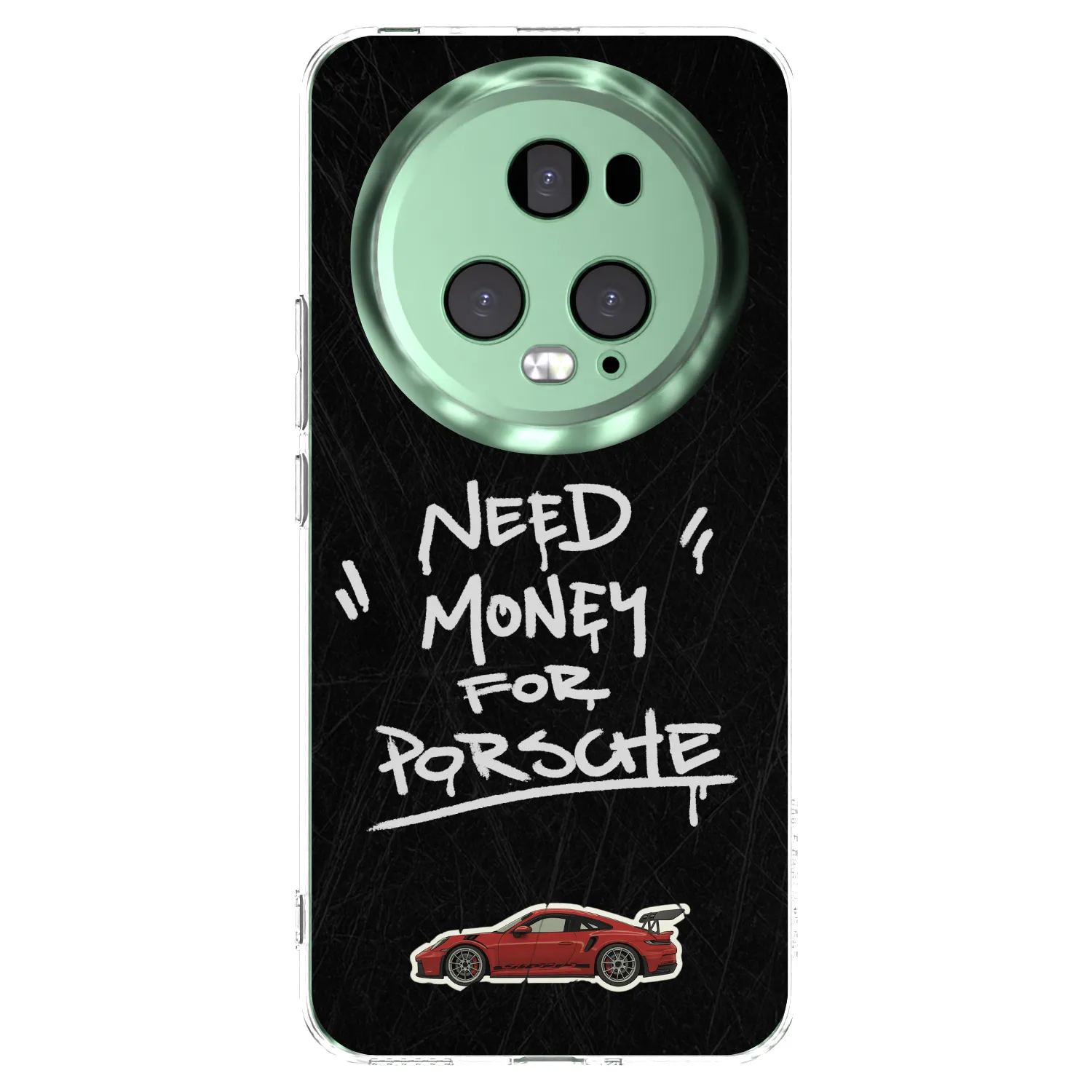 Picasee silikonski prozorni ovitek za Honor Magic5 Pro - Dark Racer