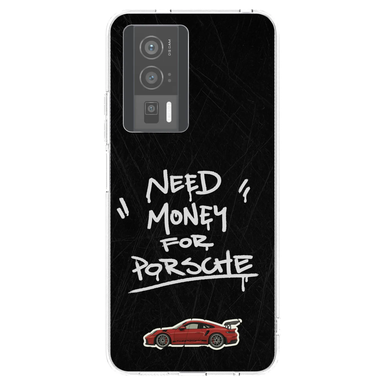 Picasee silikonski prozorni ovitek za Xiaomi Poco F5 Pro 5G - Dark Racer