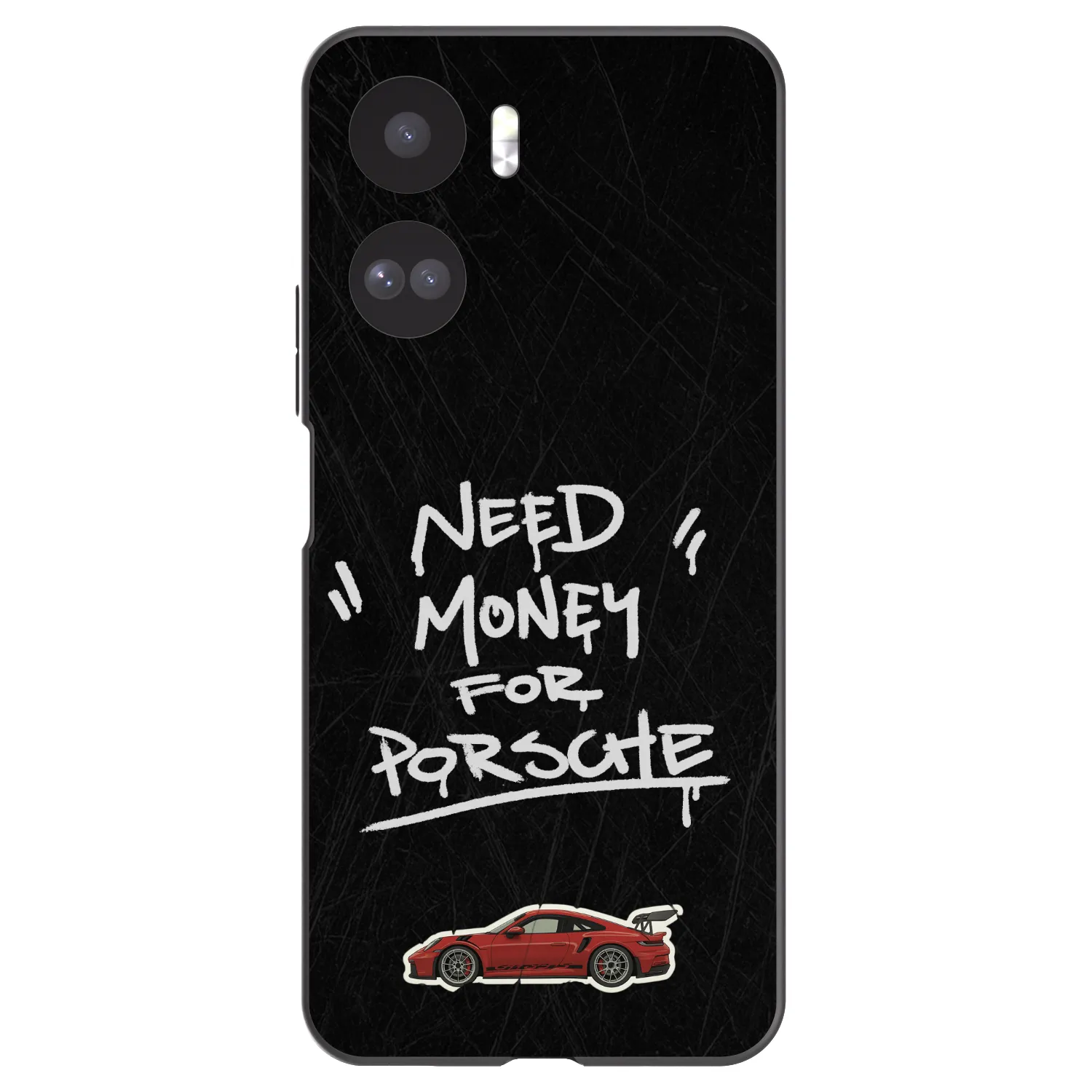 Picasee silikonski črni ovitek za Honor 90 Lite 5G - Dark Racer