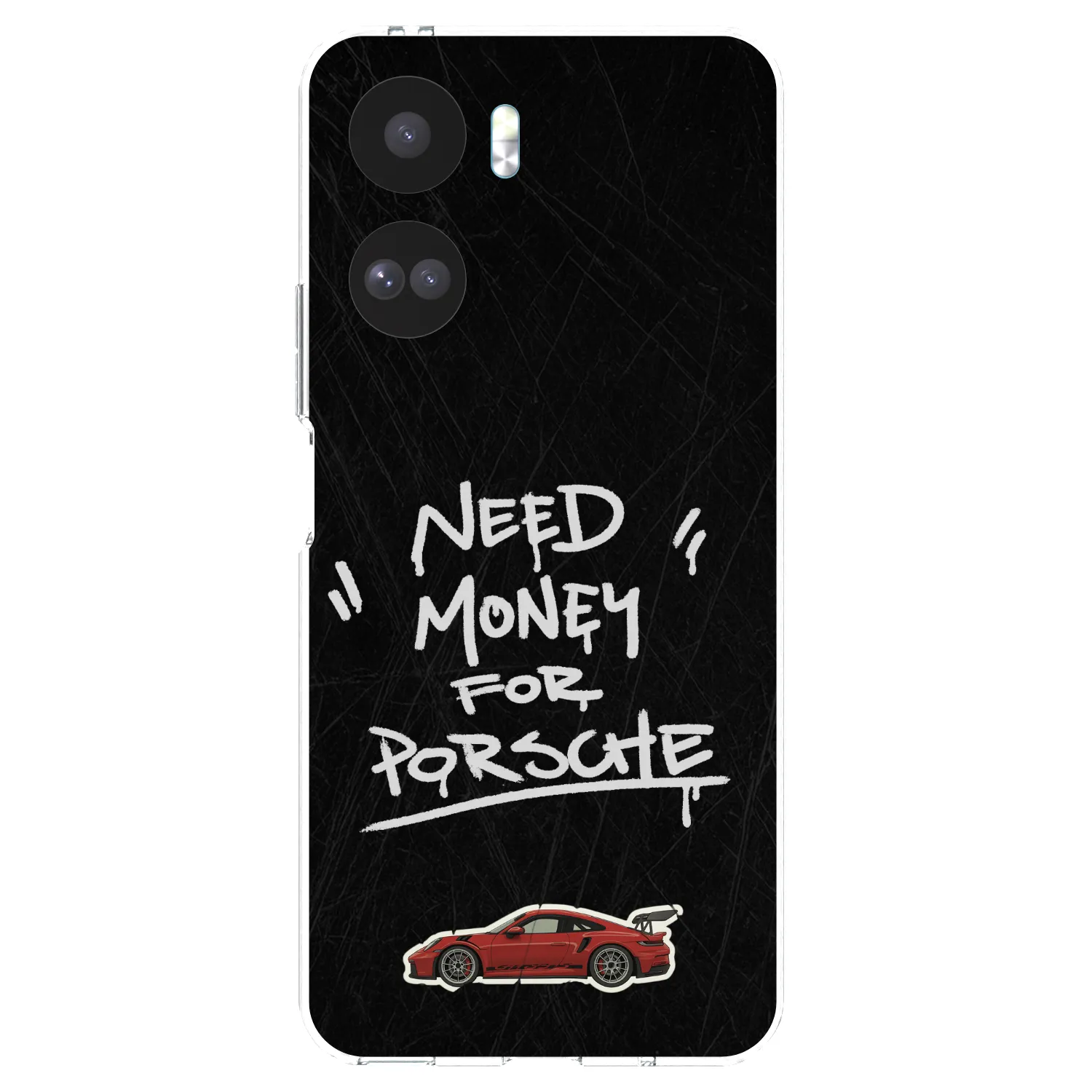 Picasee silikonski prozorni ovitek za Honor 90 Lite 5G - Dark Racer