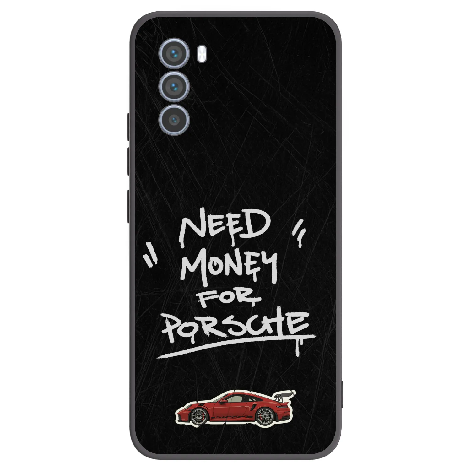 Picasee silikonski črni ovitek za Motorola Moto G62 - Dark Racer