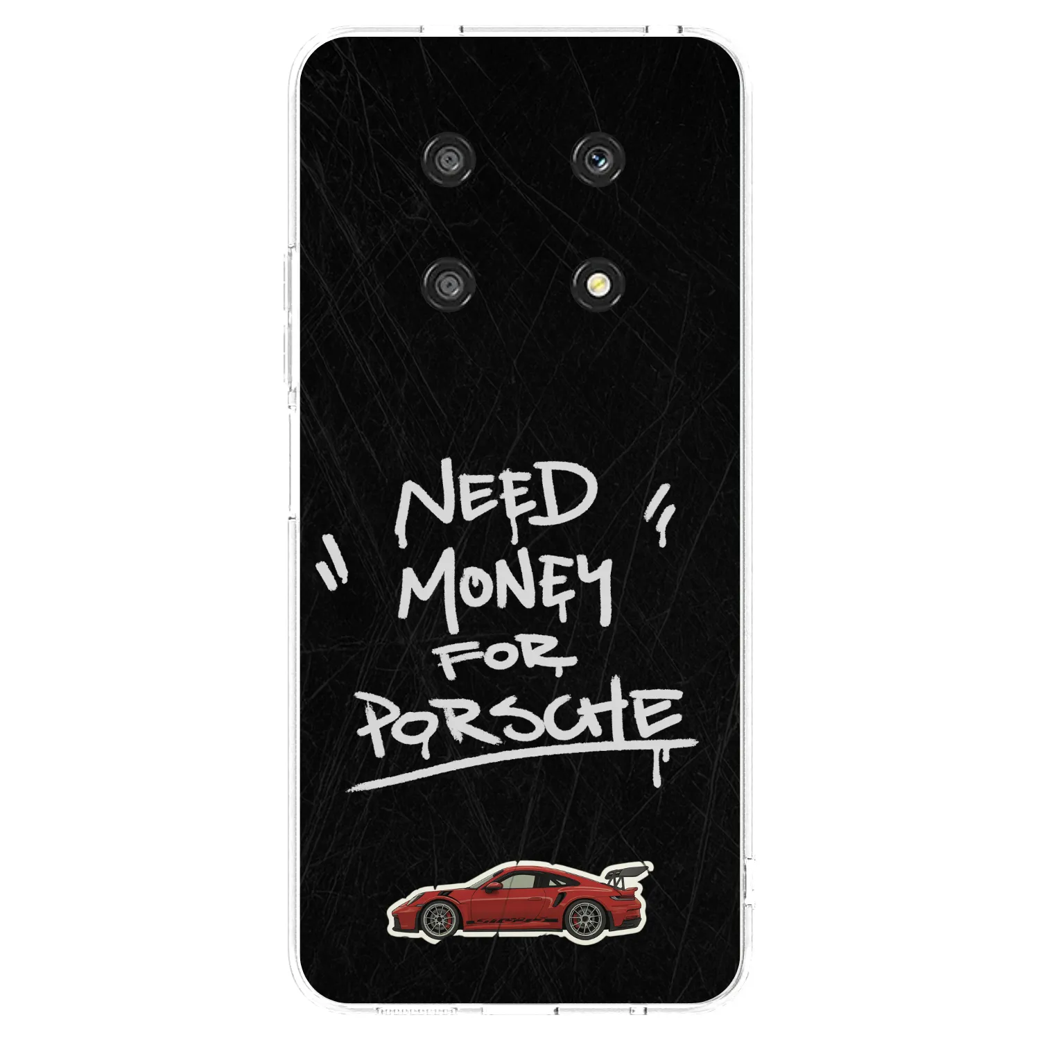 Picasee silikonski prozorni ovitek za Honor Magic4 Lite 5G - Dark Racer