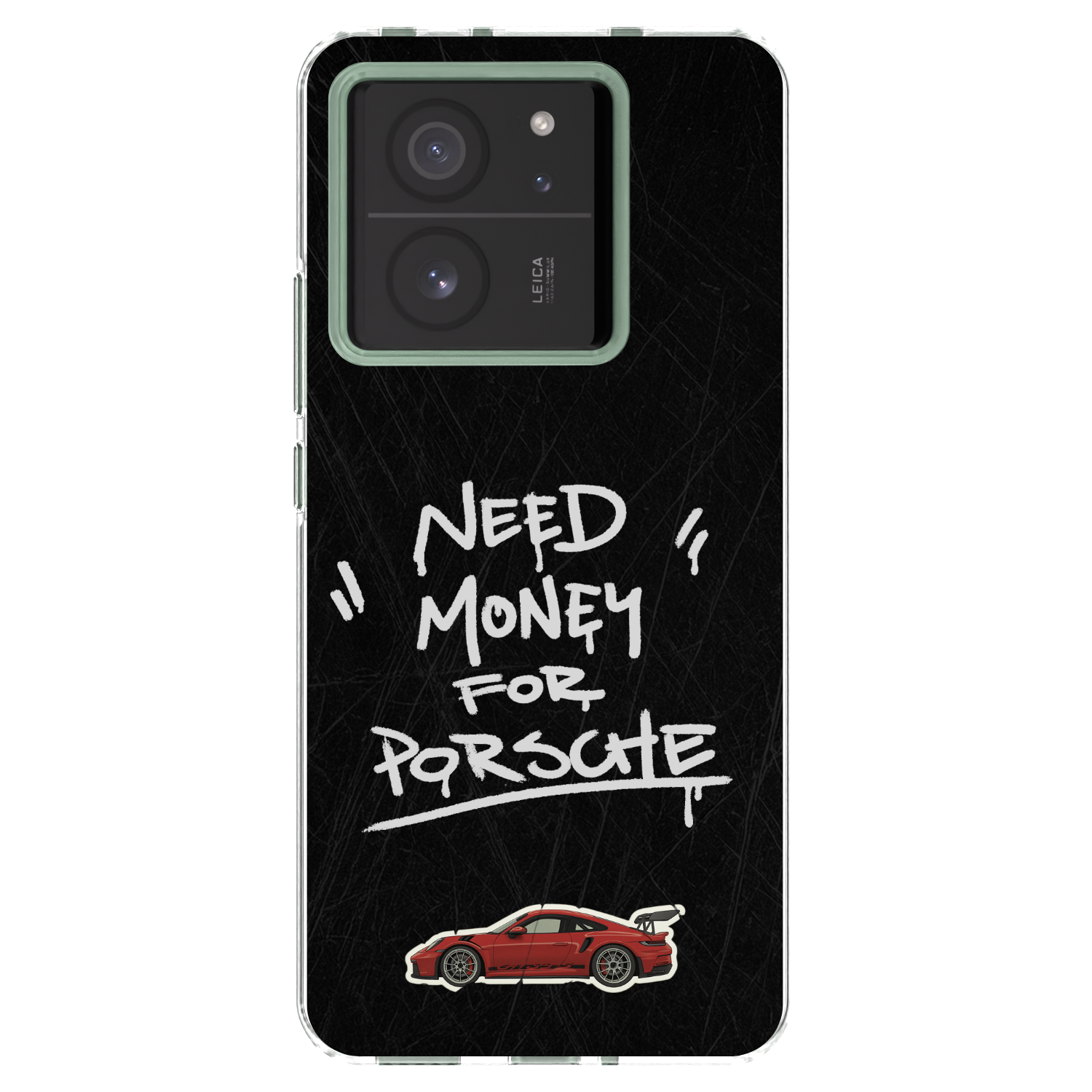Picasee silikonski prozorni ovitek za Xiaomi 13T - Dark Racer