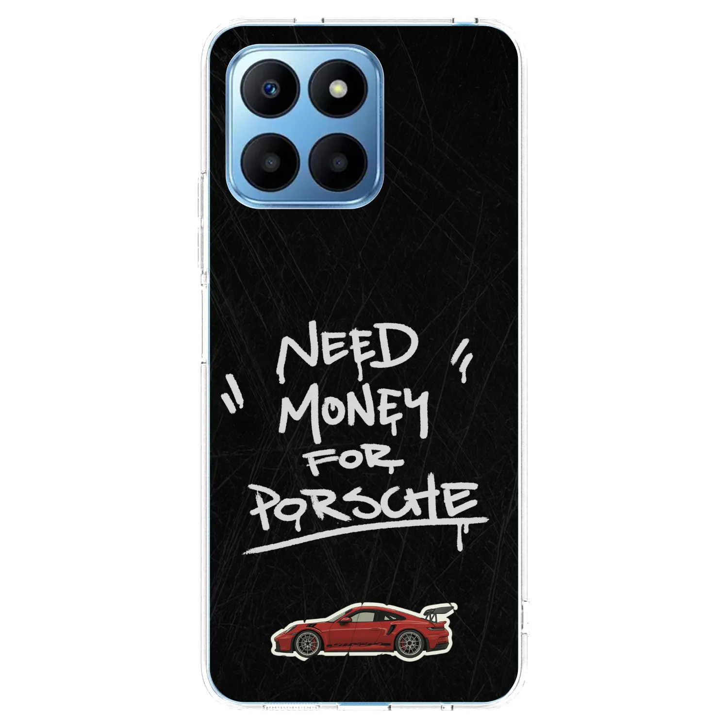 Picasee silikonski prozorni ovitek za Honor 70 Lite - Dark Racer