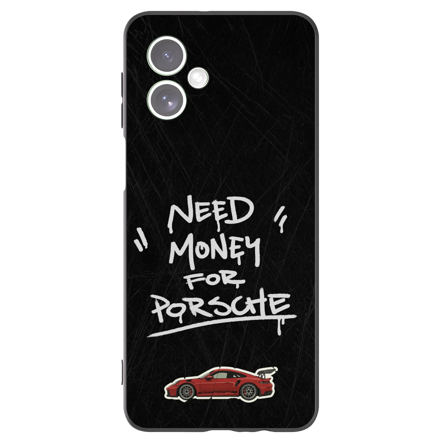 Picasee silikonski črni ovitek za Motorola Moto G54 5G - Dark Racer