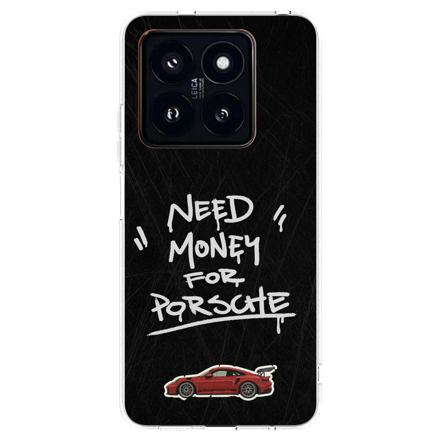 Picasee silikonski prozorni ovitek za Xiaomi 14 Pro - Dark Racer