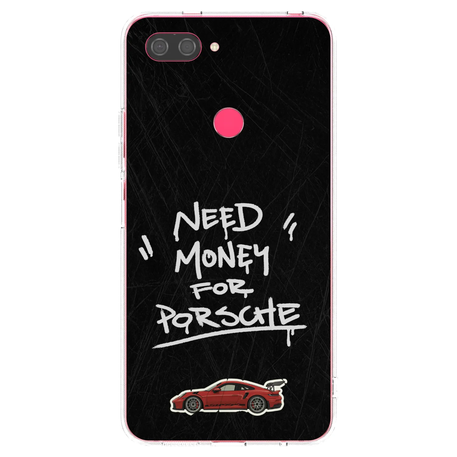 Picasee silikonski prozorni ovitek za Xiaomi Mi 8 Lite - Dark Racer