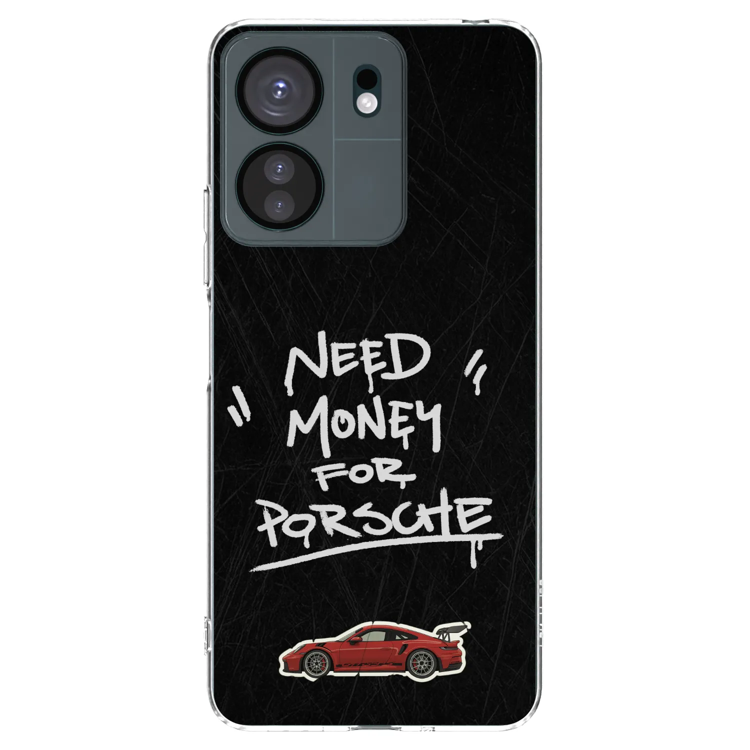 Picasee silikonski prozorni ovitek za Xiaomi Redmi 13C 4G - Dark Racer