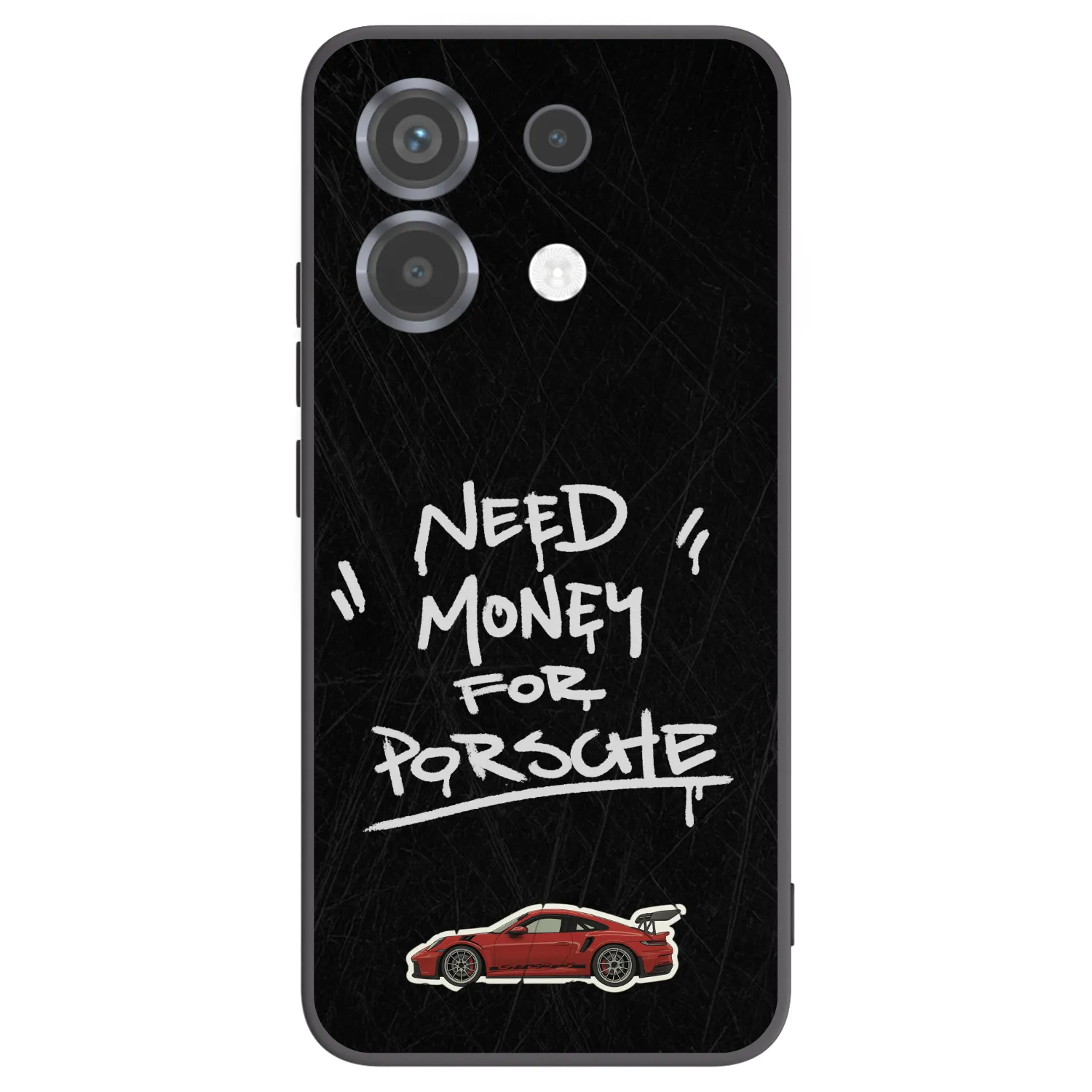 Picasee silikonski črni ovitek za Xiaomi Poco X6 - Dark Racer