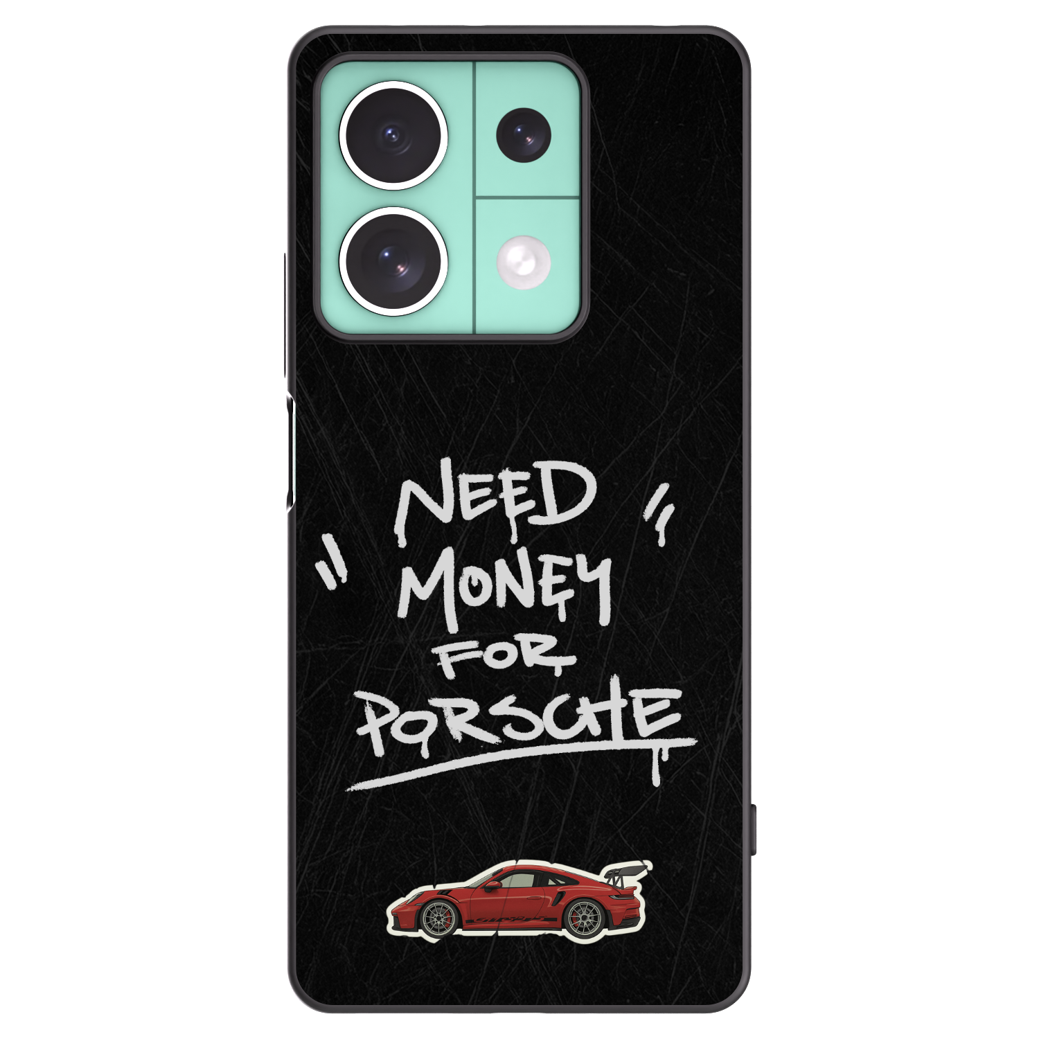 Picasee silikonski črni ovitek za Xiaomi Redmi Note 13 5G - Dark Racer