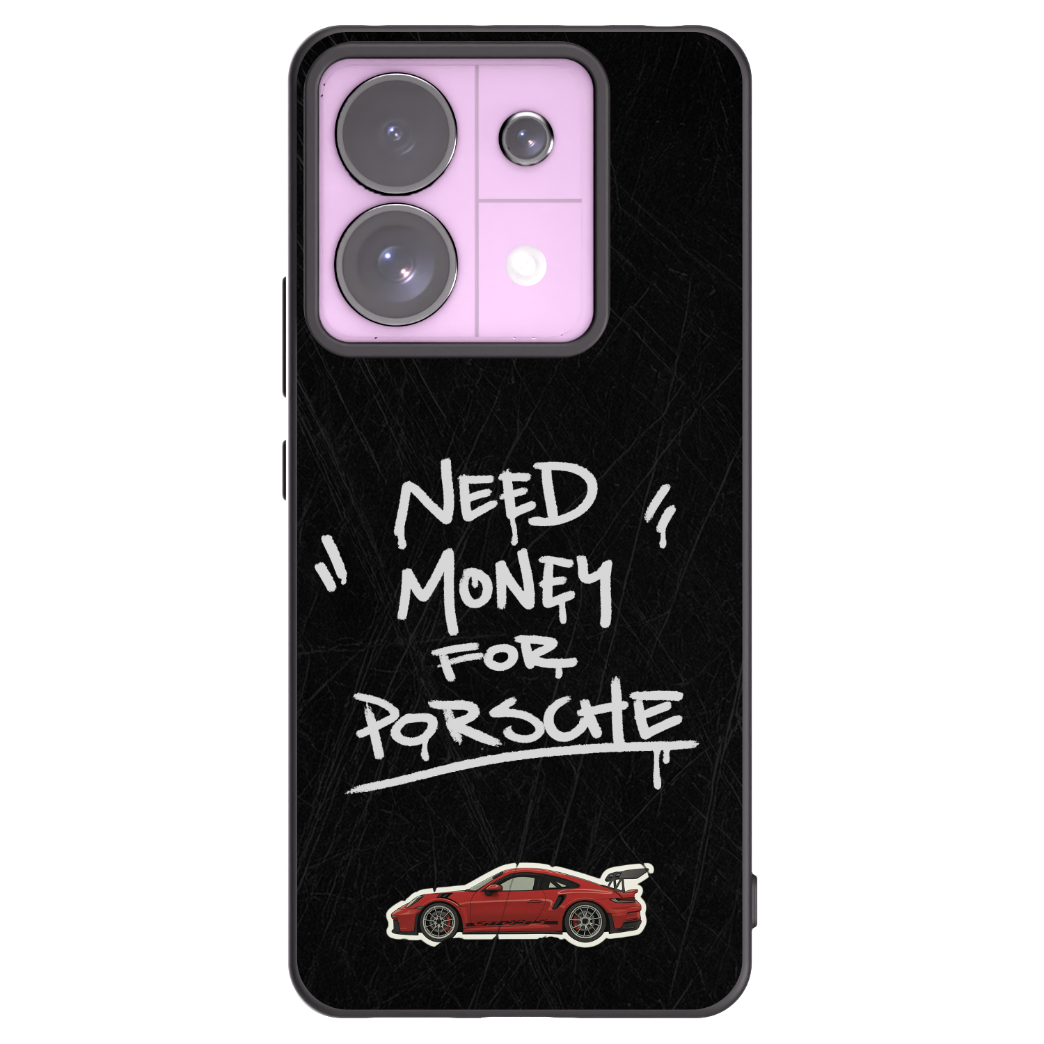 Picasee silikonski črni ovitek za Xiaomi Redmi Note 13 Pro 5G - Dark Racer