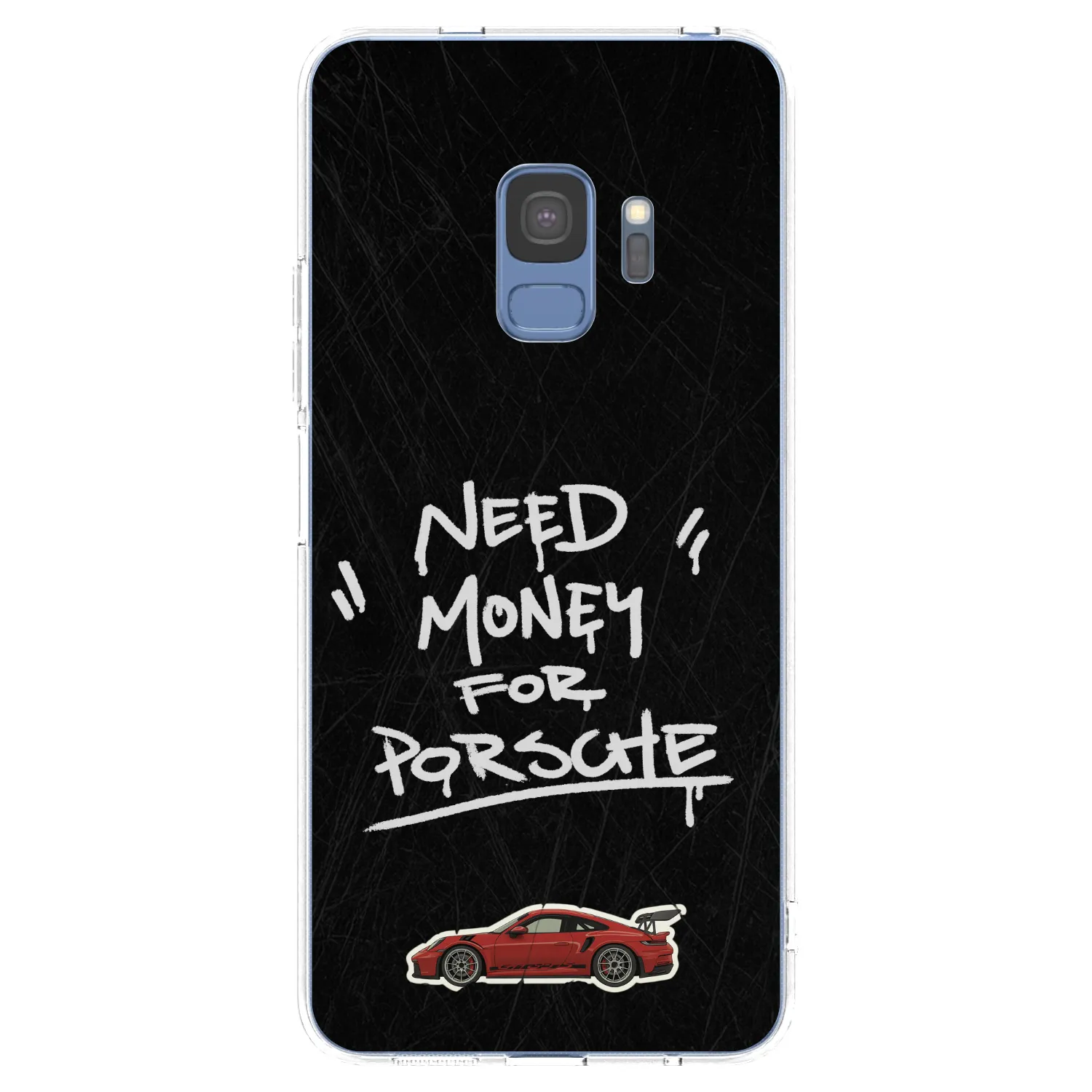 Picasee silikonski prozorni ovitek za Samsung Galaxy S9 G960F - Dark Racer