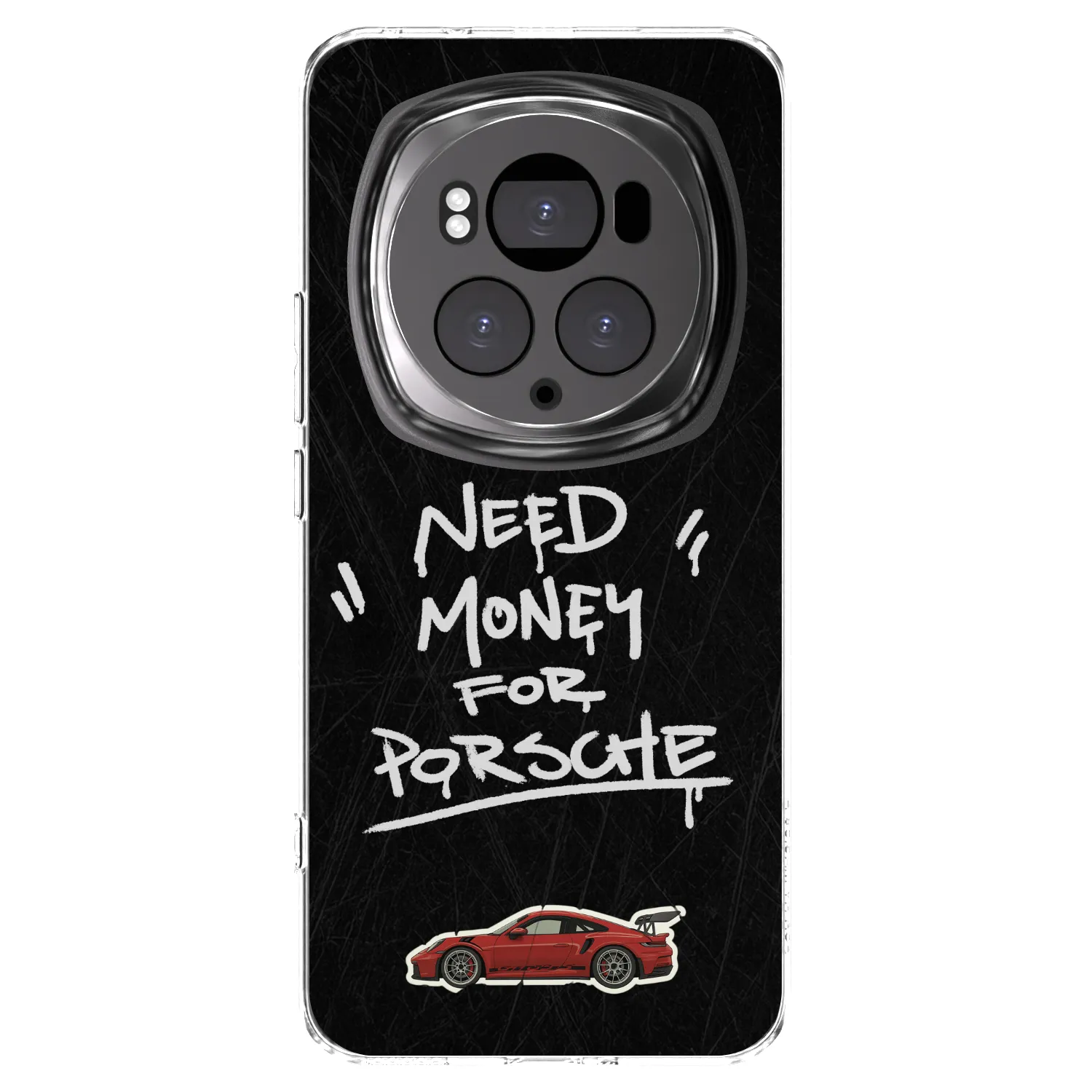 Picasee silikonski prozorni ovitek za Honor Magic6 Pro - Dark Racer