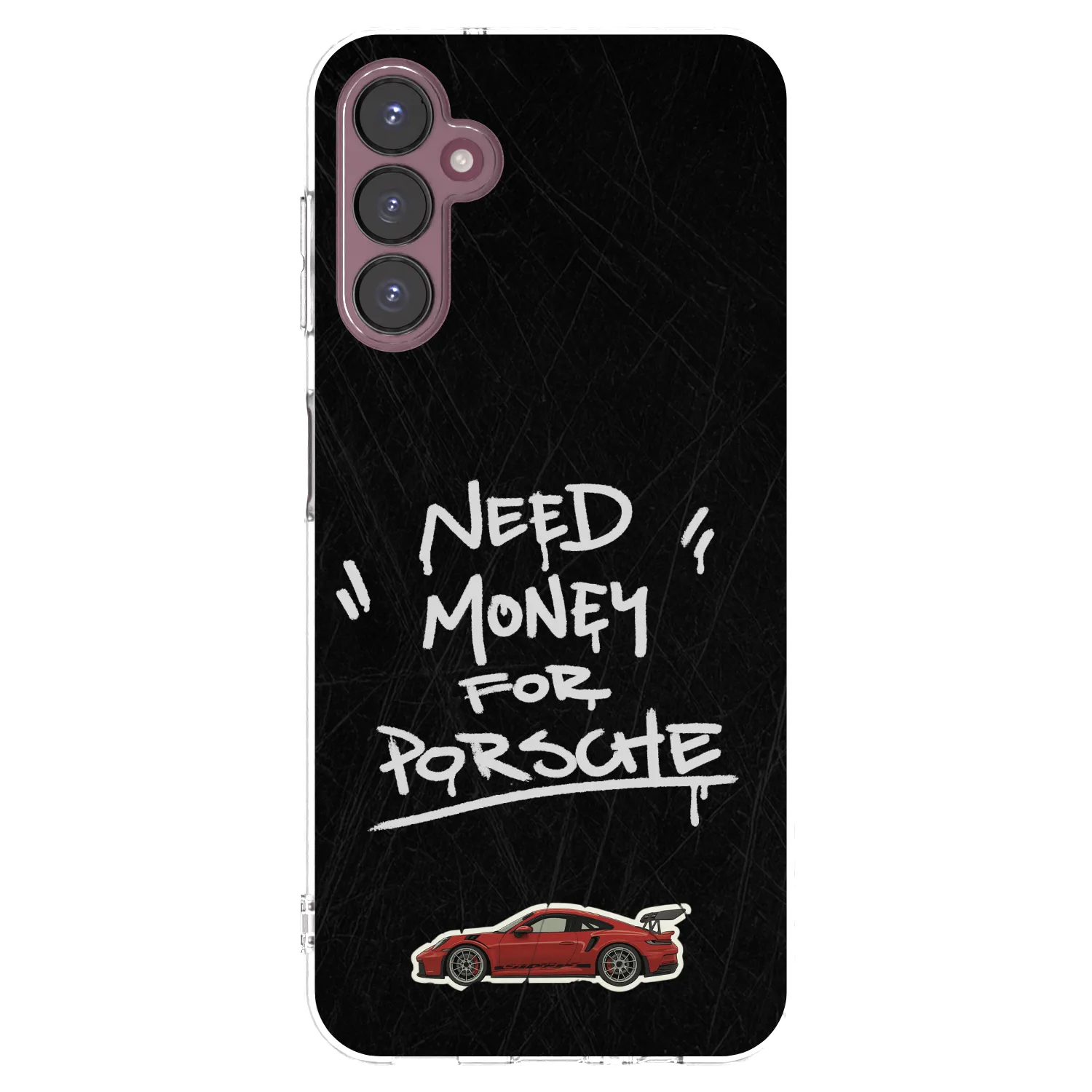 Picasee silikonski prozorni ovitek za Samsung Galaxy A05s A057G - Dark Racer