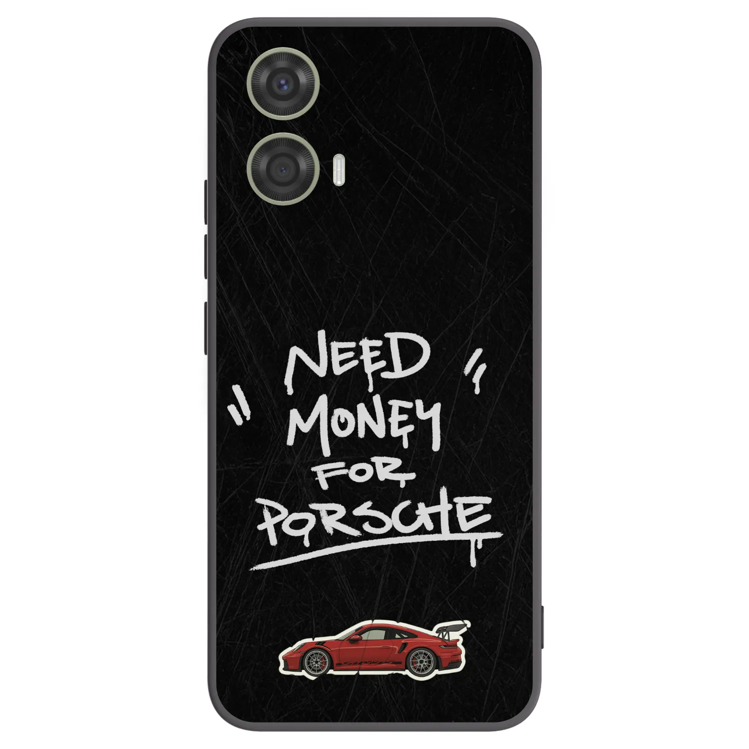 Picasee silikonski črni ovitek za Motorola Moto G24 - Dark Racer