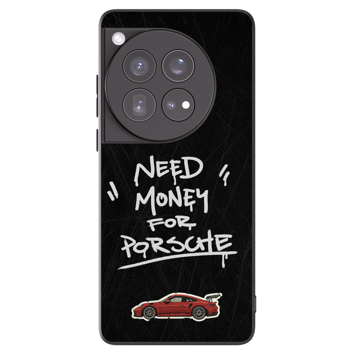 Picasee silikonski črni ovitek za OnePlus 12 5G - Dark Racer