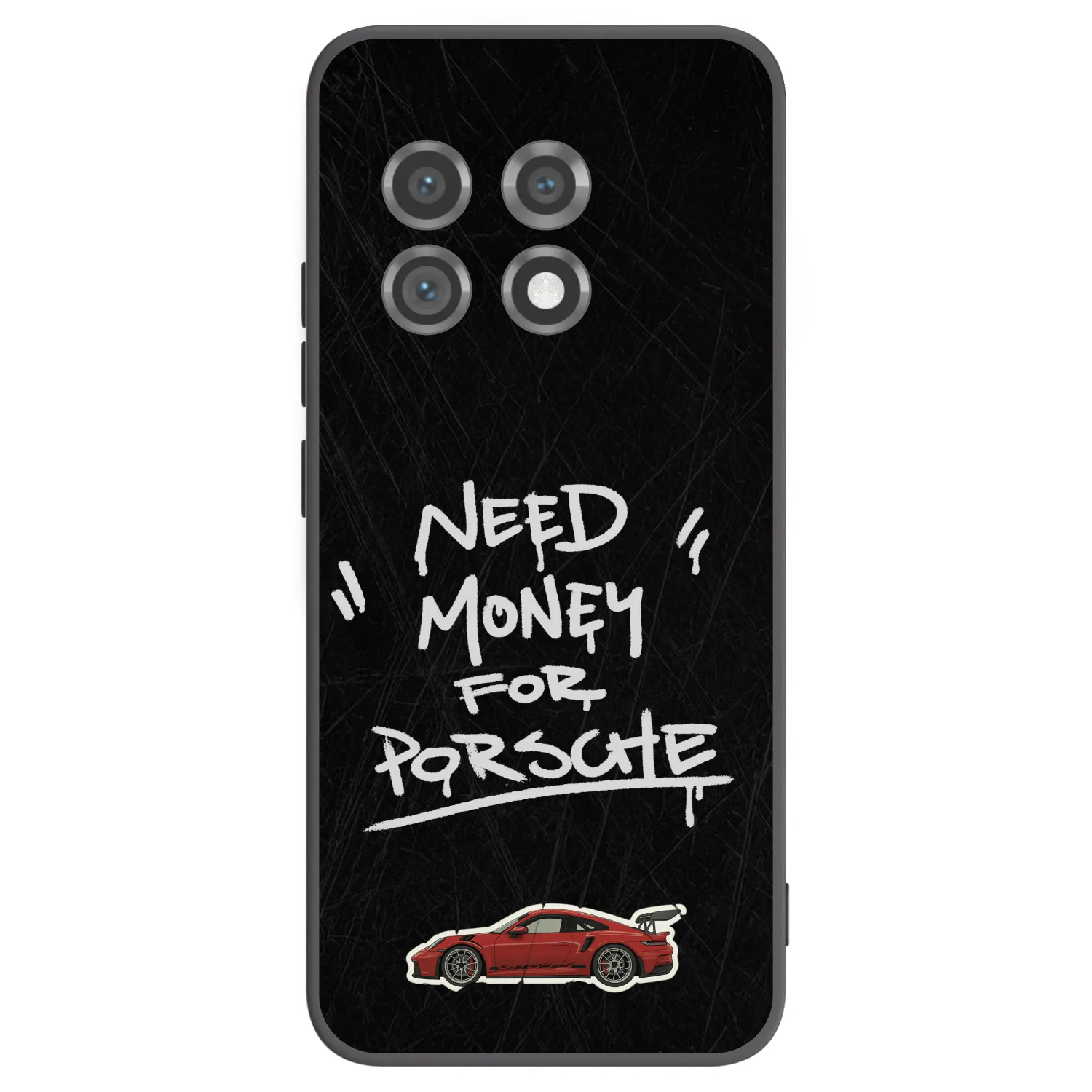 Picasee silikonski črni ovitek za OnePlus 11 5G - Dark Racer