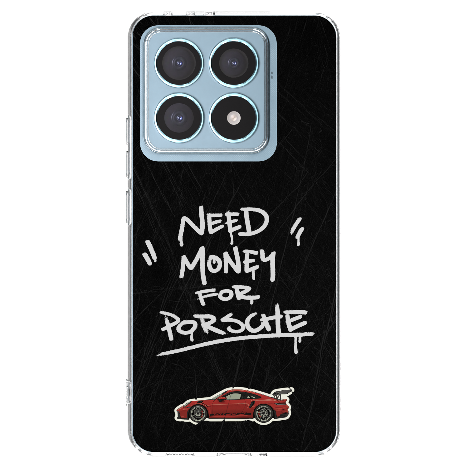 Picasee silikonski prozorni ovitek za Xiaomi 14T Pro - Dark Racer