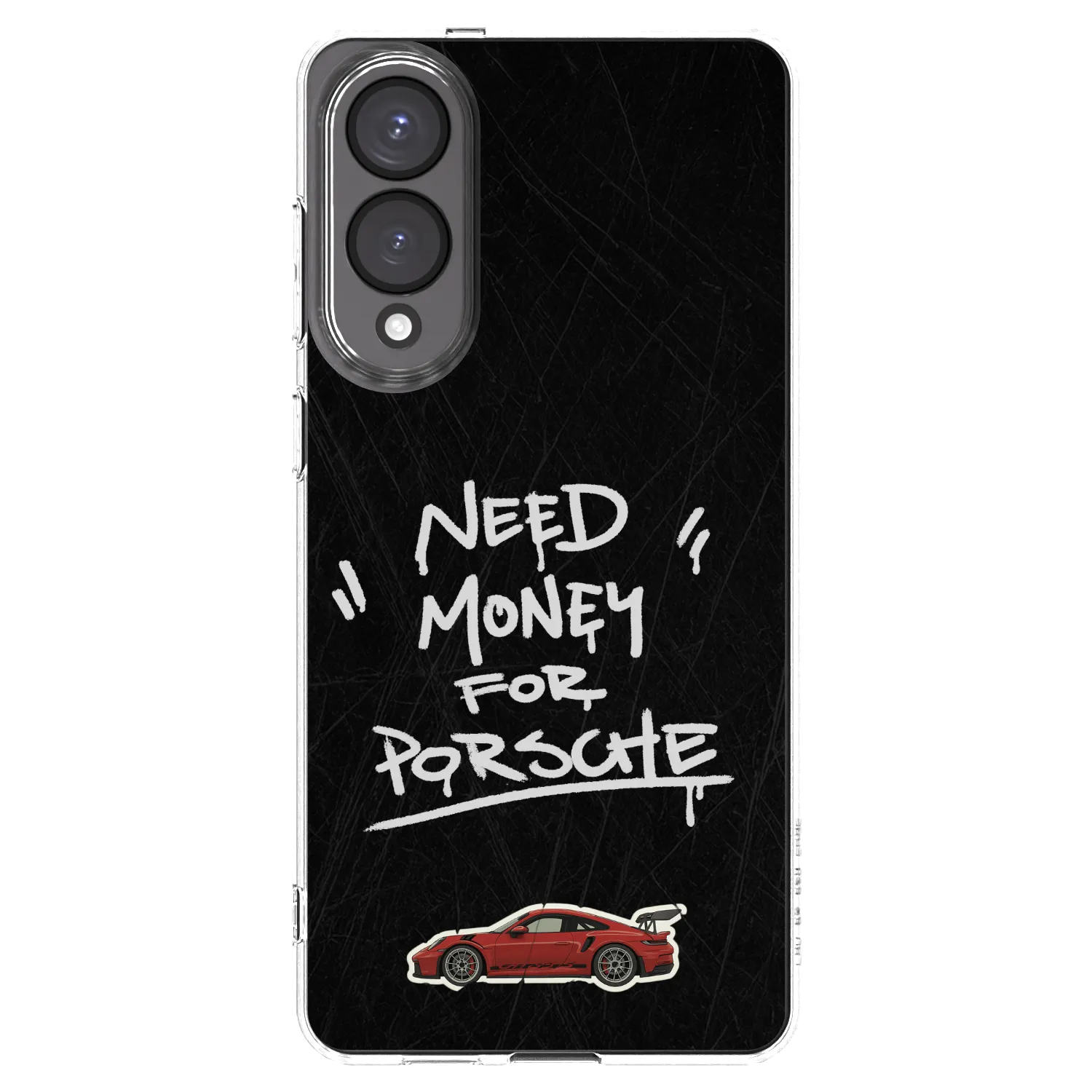 Picasee silikonski prozorni ovitek za Samsung Galaxy S25 Edge 5G - Dark Racer