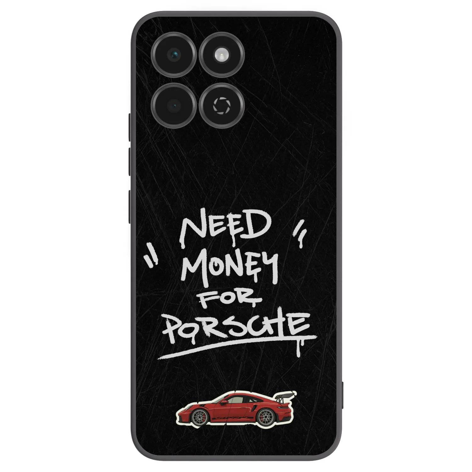 Picasee silikonski črni ovitek za Honor 200 Smart 5G - Dark Racer