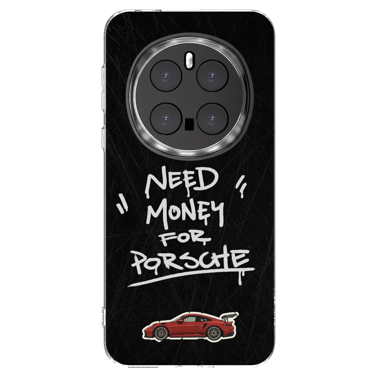 Picasee silikonski prozorni ovitek za Honor Magic7 Pro 5G - Dark Racer